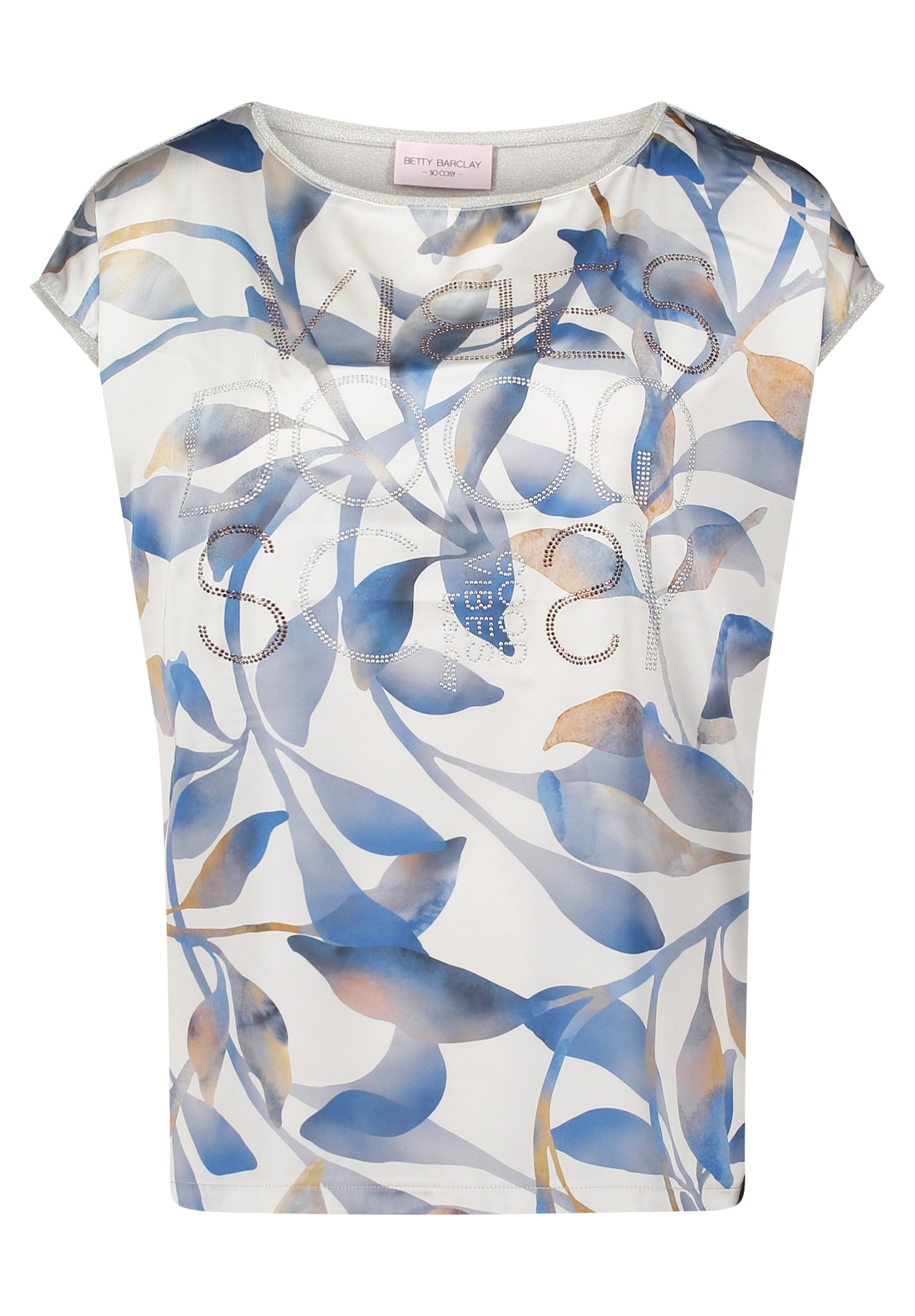 Betty Barclay Kurzarmshirt »Betty Barclay Damen Blusenshirt mit Aufdruck«, (1 tlg.)