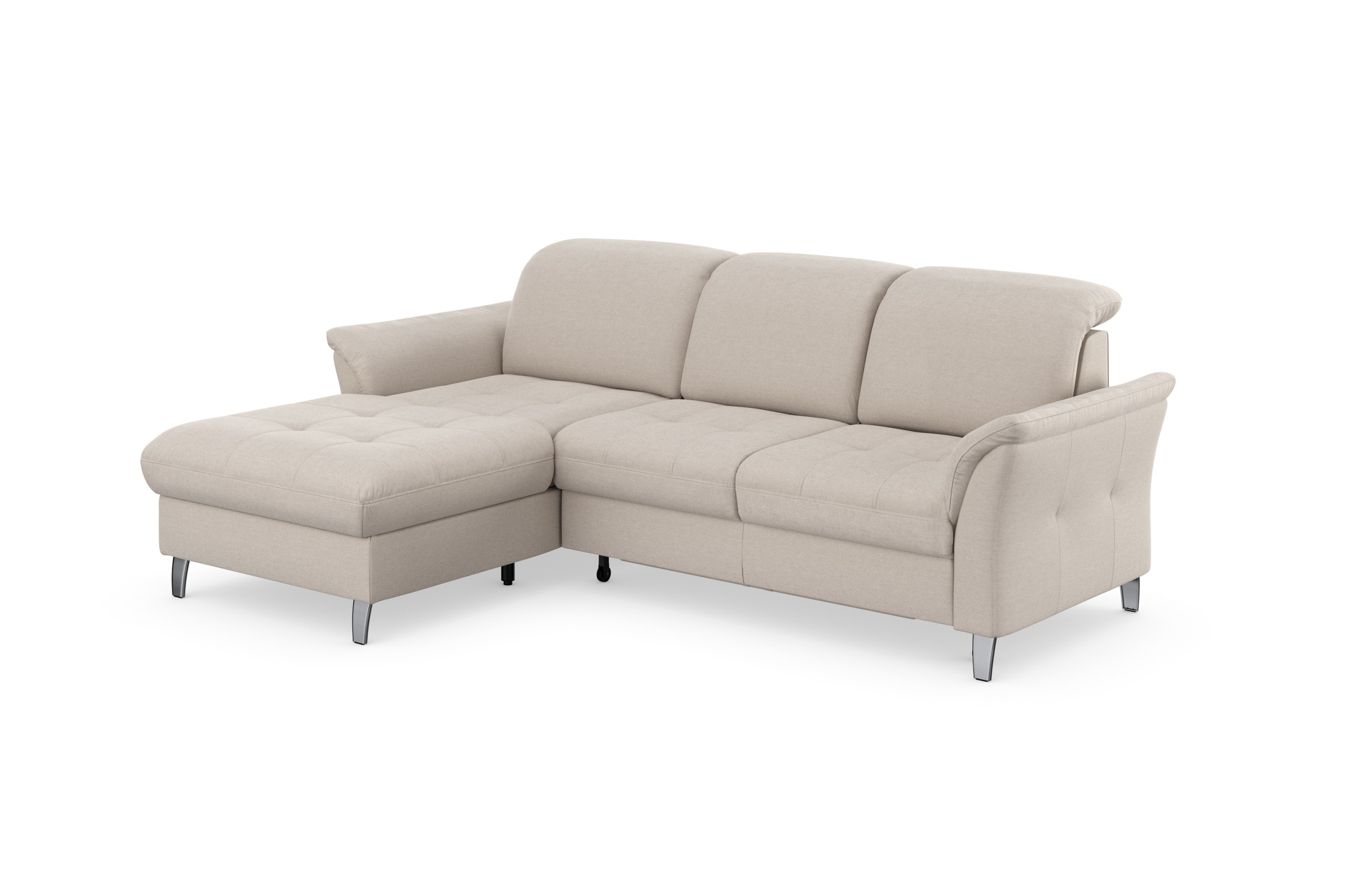 Thumbnail - sit&more Ecksofa "Maggiore L-Form" wahlweise mit Kopfteilverstellung, Bettfunktion und Bettkasten