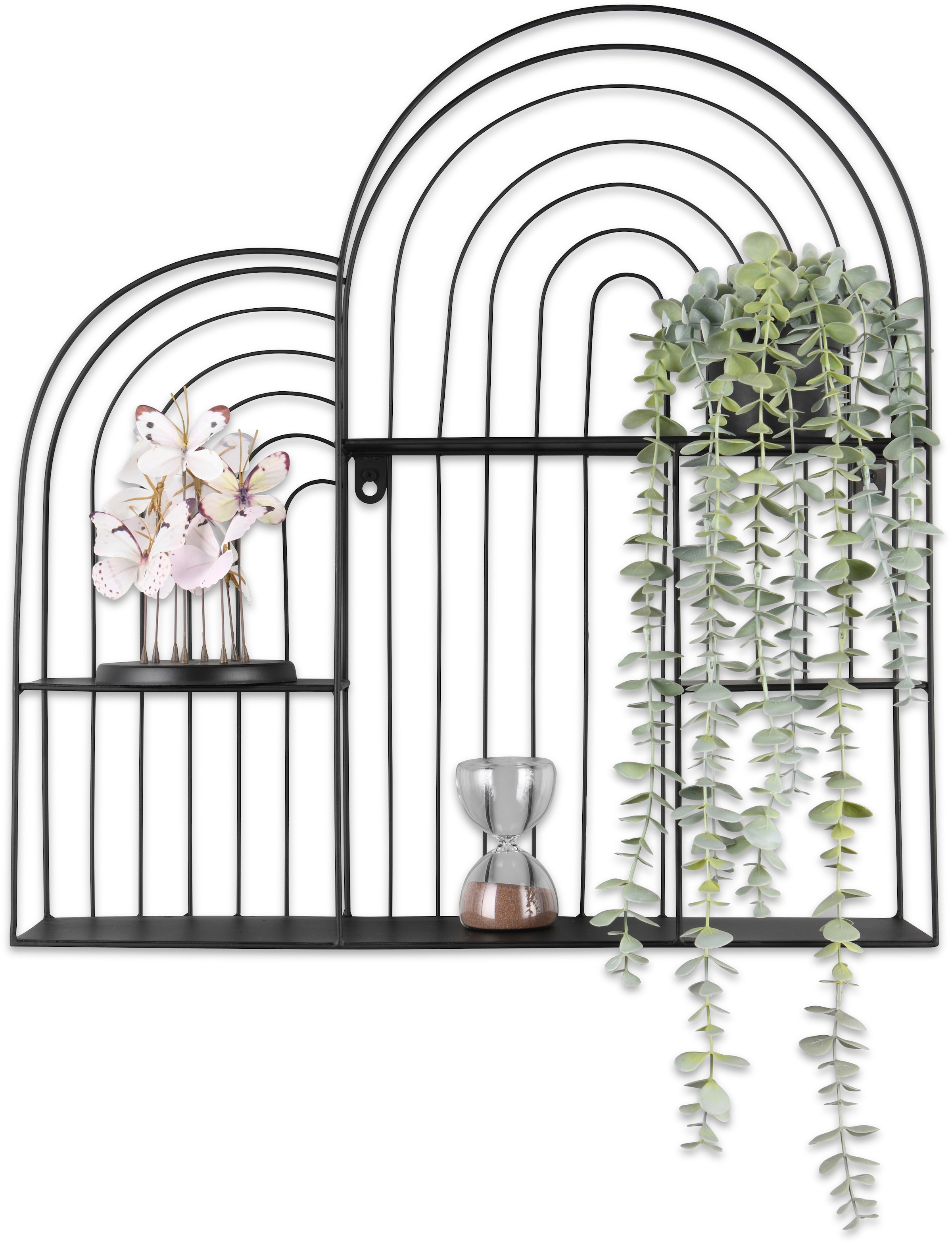 MIRRORS AND MORE Wandregal »Ivanka«, (1 St.), Dekoratives Regal