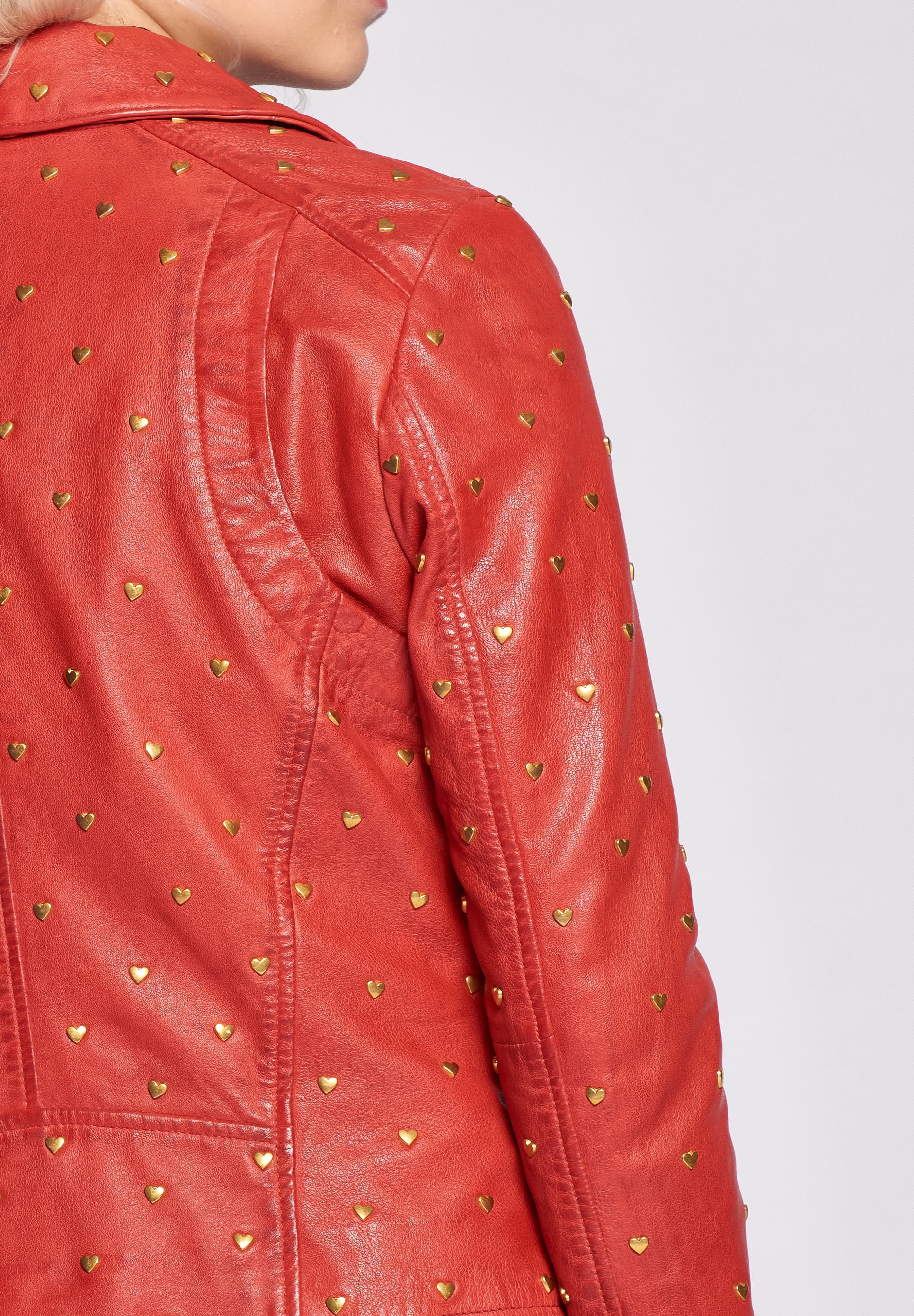 Maze Lederjacke »Heart«