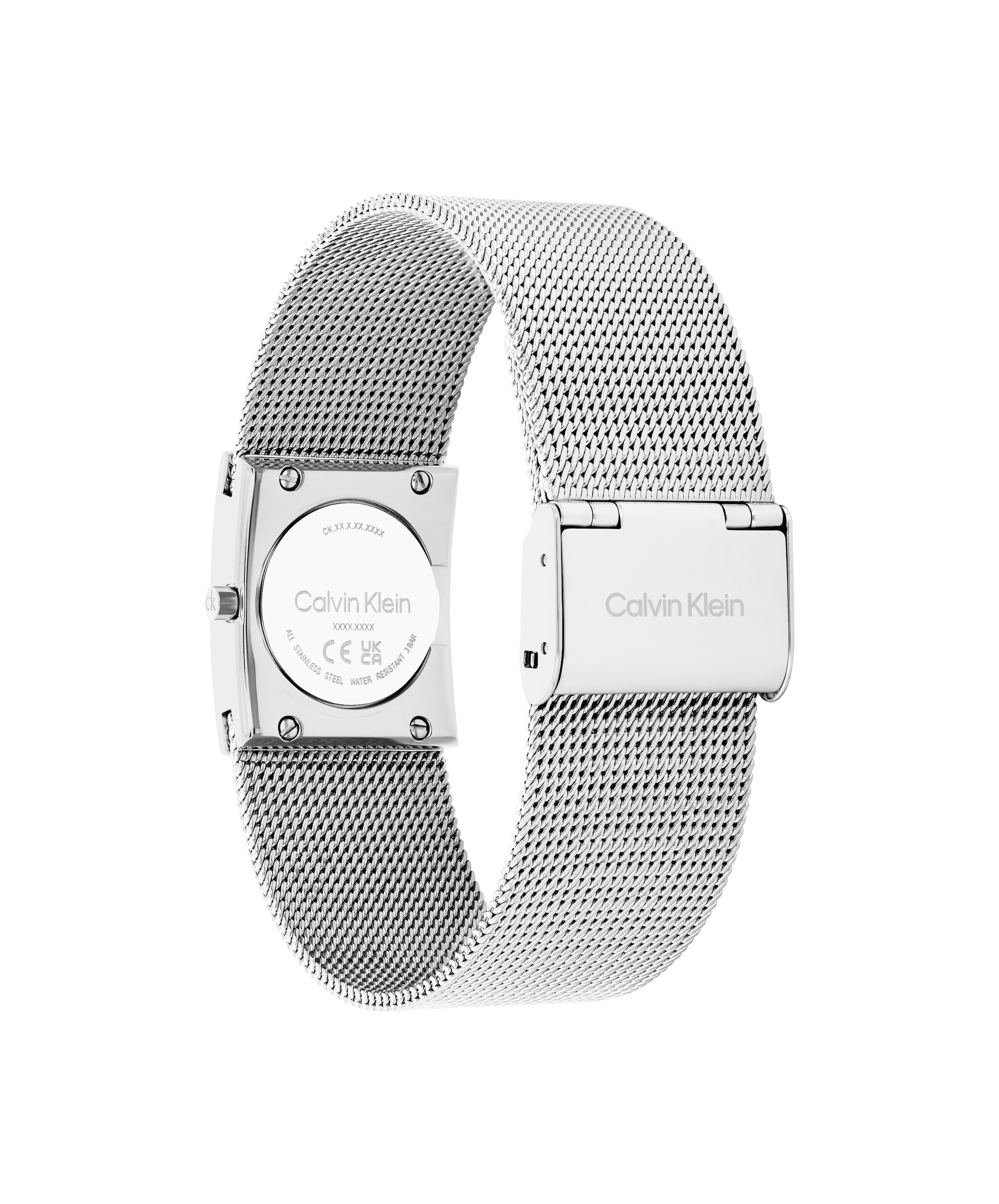Calvin Klein Quarzuhr »CK PULSE 21 mm« Armbanduhr, Damenuhr, Edelstahlarmband, analog