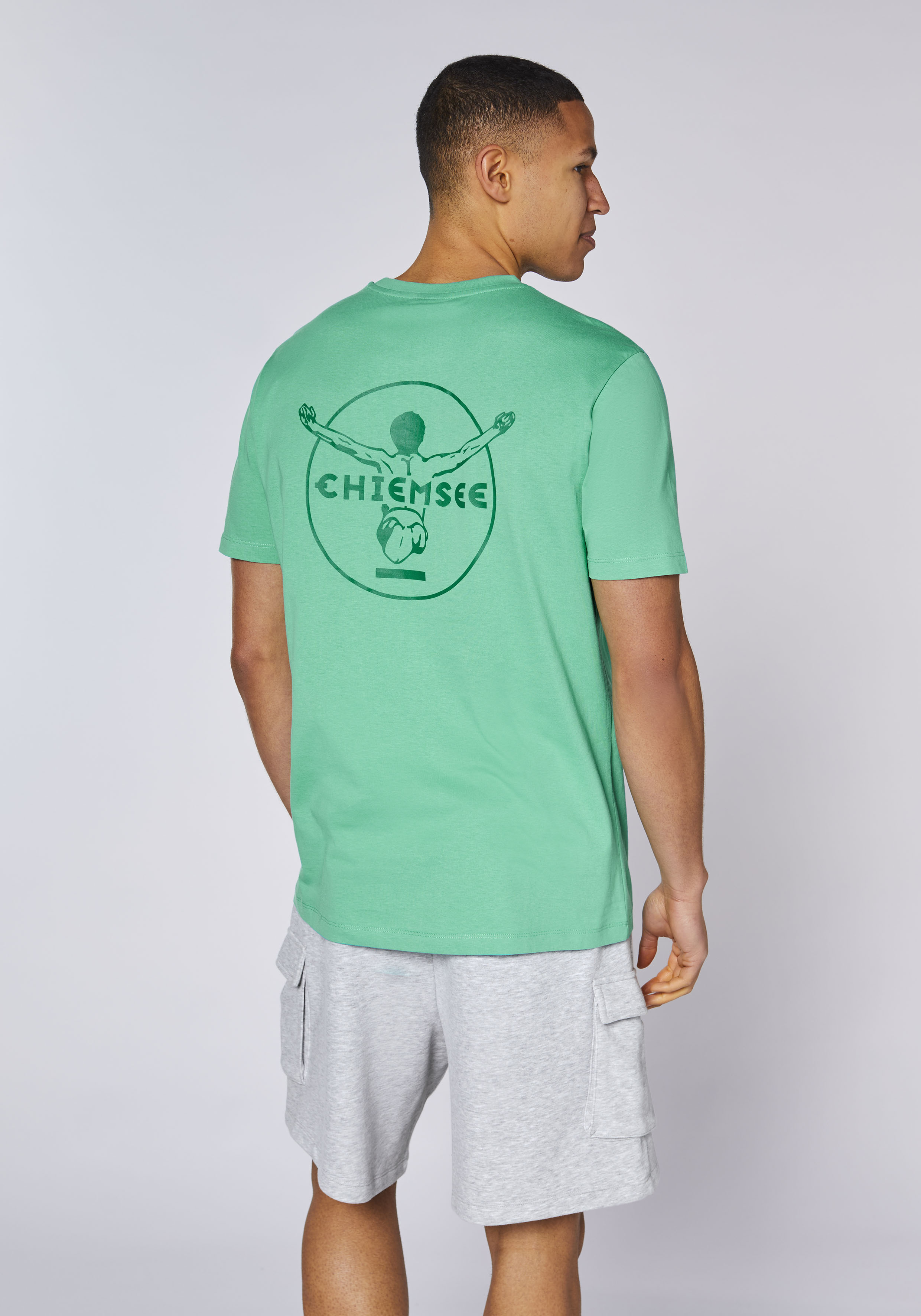 Chiemsee Print-Shirt - mit tonalem Logo Rückenprint