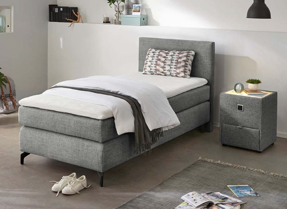 Jockenhöfer Gruppe Boxspringbett ""Alinas" inkl. Topper" erhältlich in unterschiedlichen Breiten und Farbvarianten