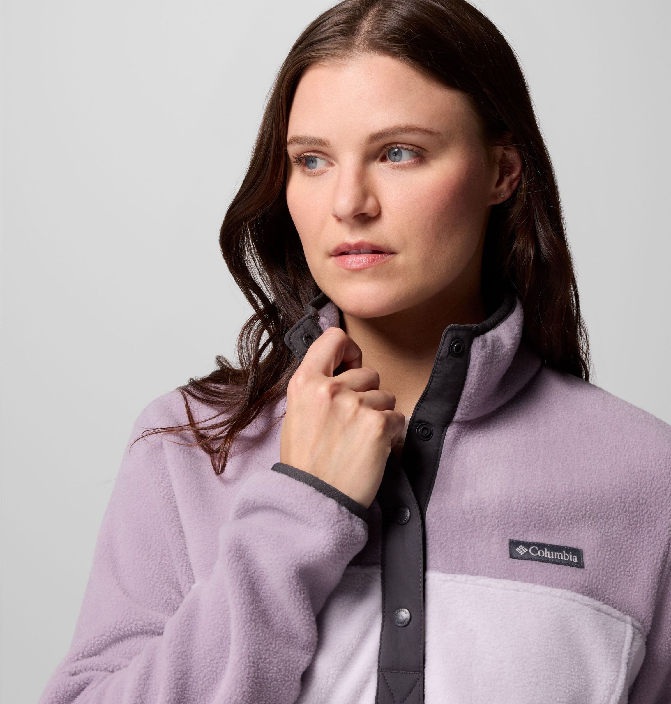 Columbia Fleecepullover »BENTON SPRINGS 1/2 SNAP PULL OVER II«, (1 tlg.)