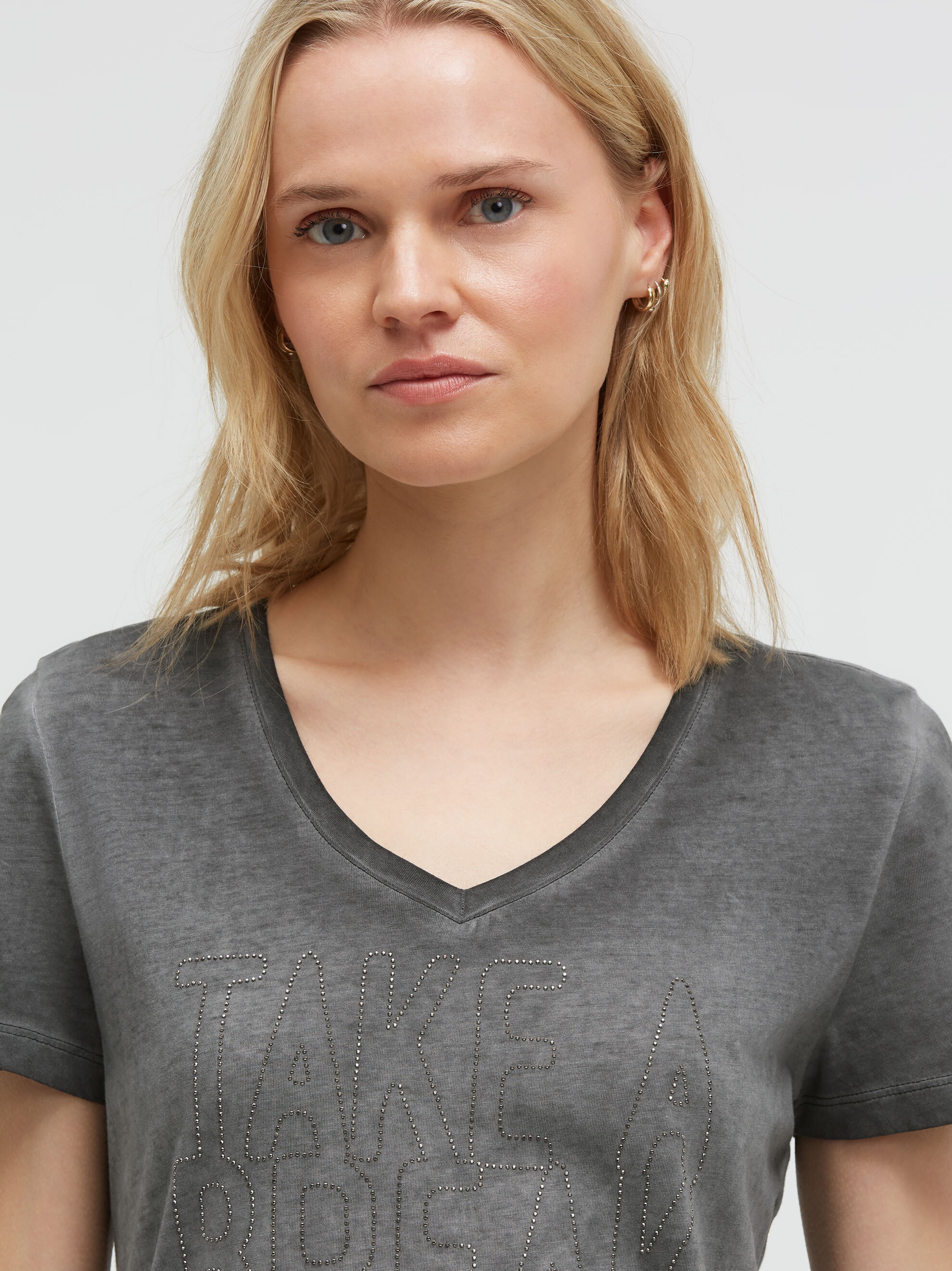 SOCCX V-Shirt mit V-Ausschnitt