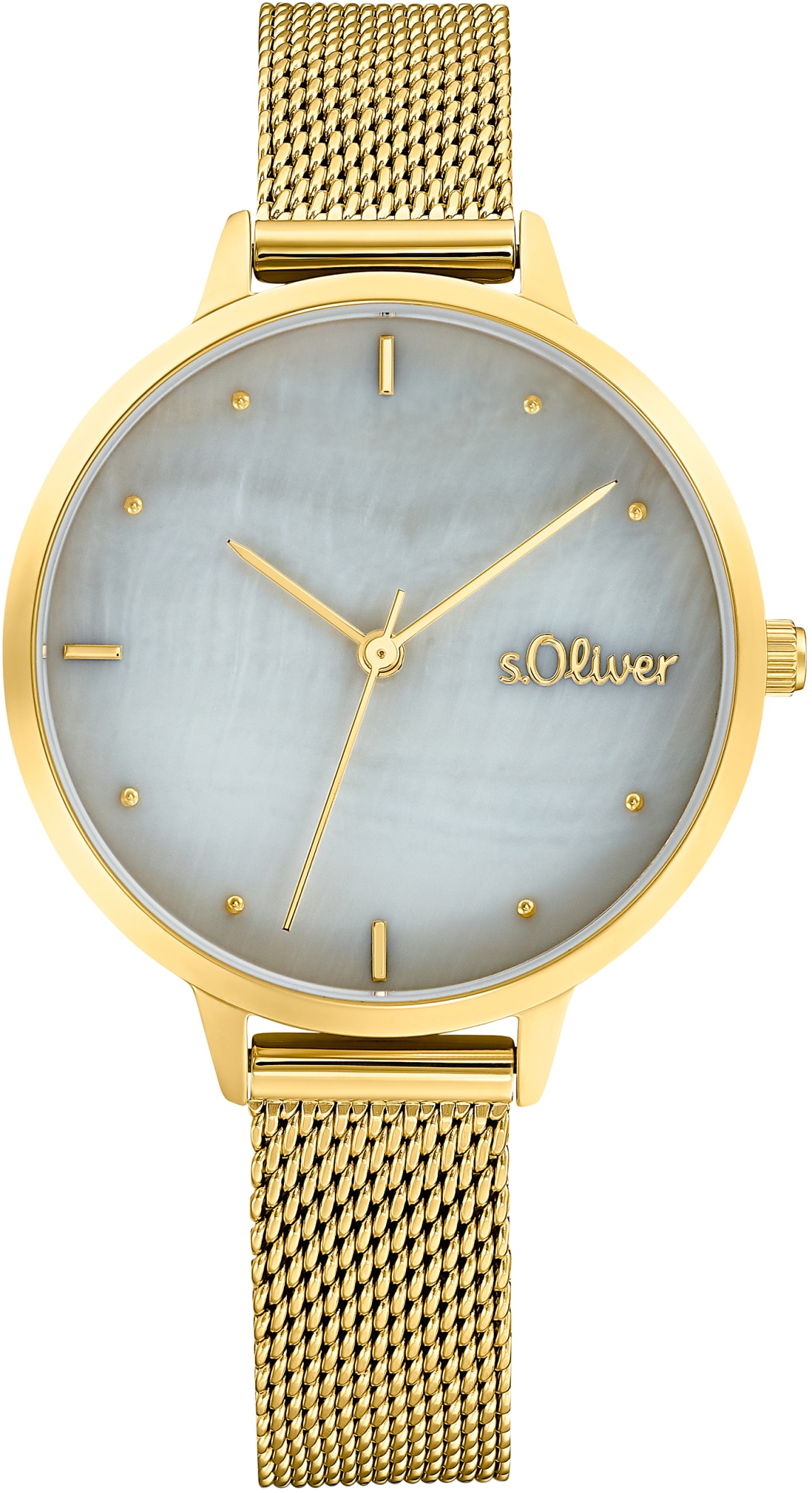 s.Oliver Quarzuhr »2033512«, Armbanduhr, Damenuhr