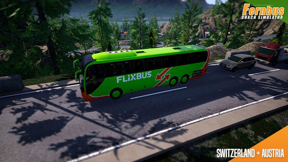 aerosoft Spielesoftware »Der Fernbus Simulator- AddOn Szenerie Österreich/Schweiz - PC«, PC