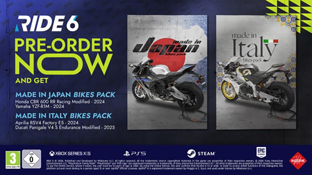 Milestone Spielesoftware »RIDE 6 D1« PlayStation 5