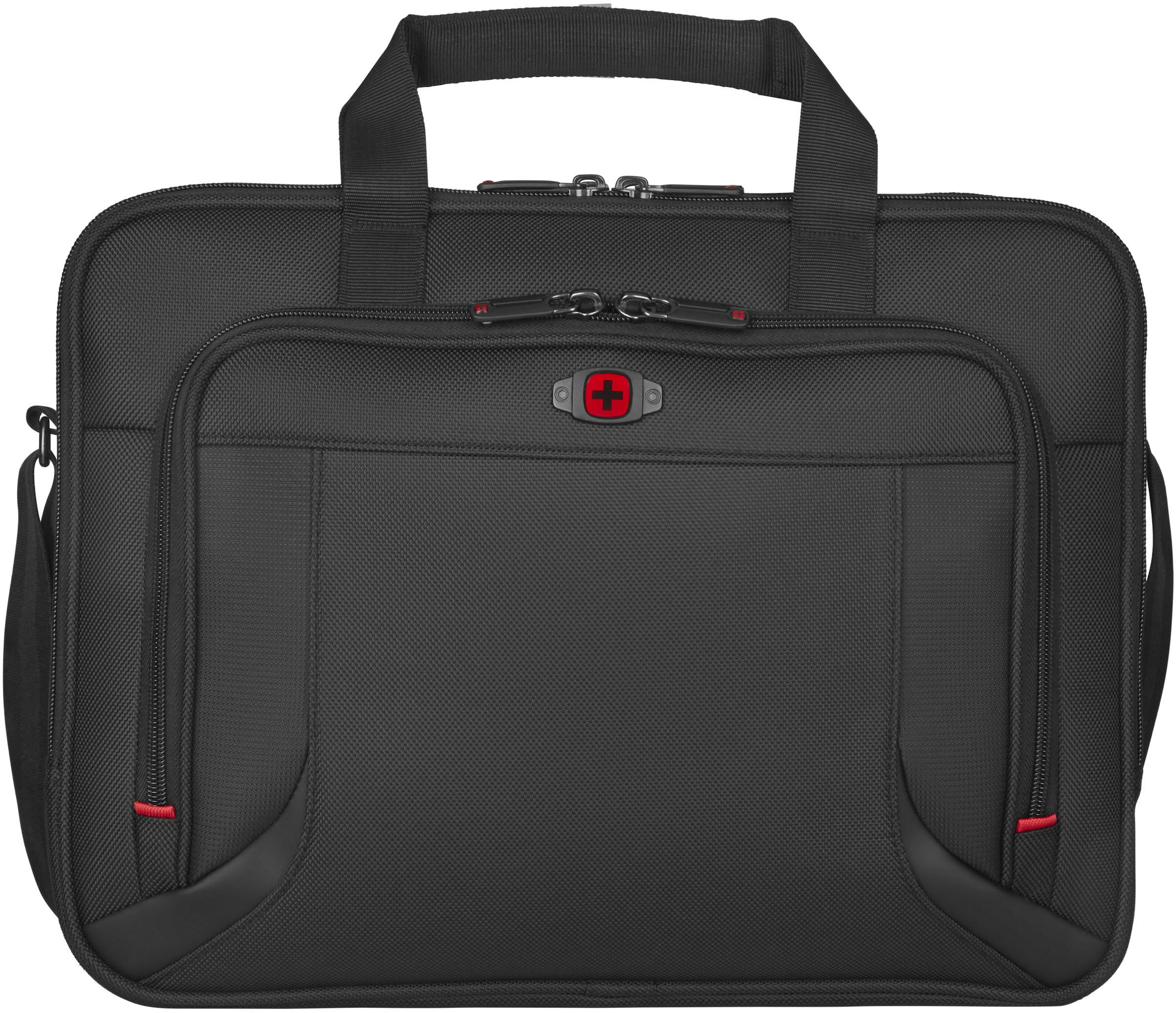 Wenger Laptoptasche "Prospectus, schwarz", mit 16-Zoll Laptopfach und zusätzlichem 10-Zoll Tabletfach