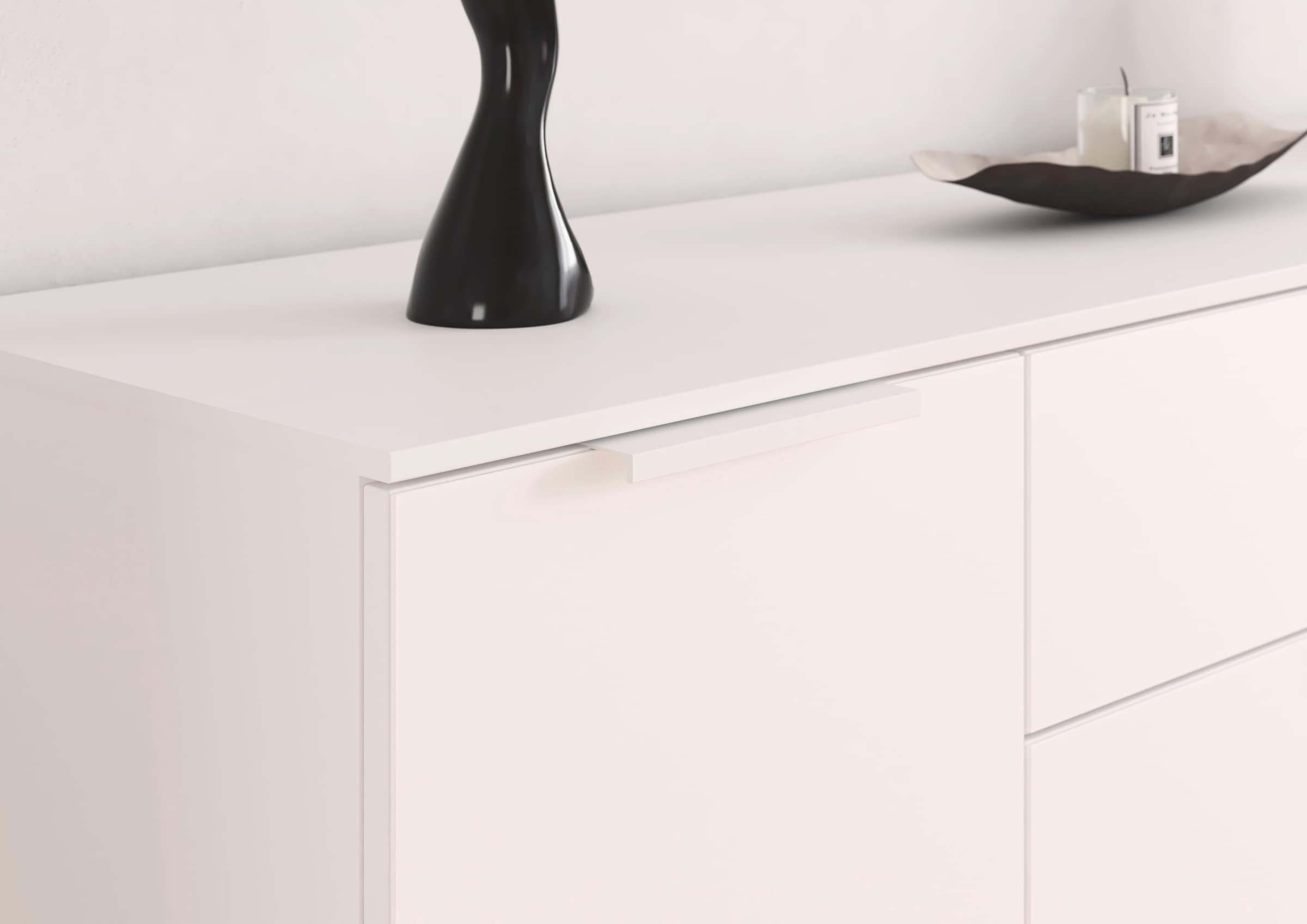 LeGer Home by Lena Gercke Kommode »Serina«, mit 5 Schubkästen und 1 Tür sowie Metallgriffen MADE IN GERMANY