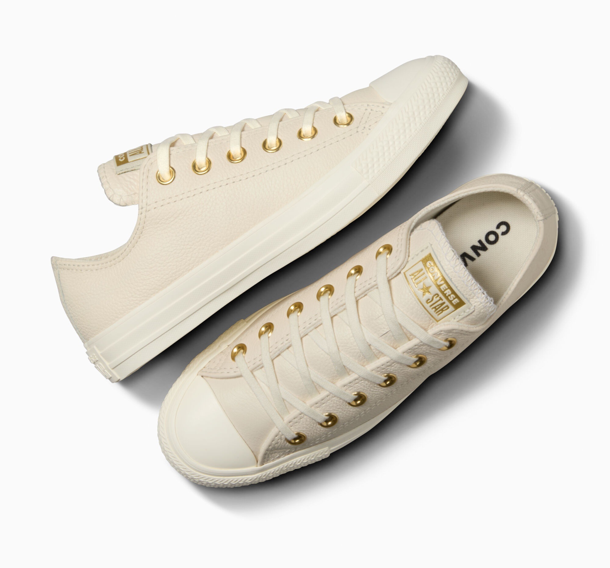 Converse Chuck Taylor All Star Gold High-Top Sneaker Egret/Gold Size 39 2