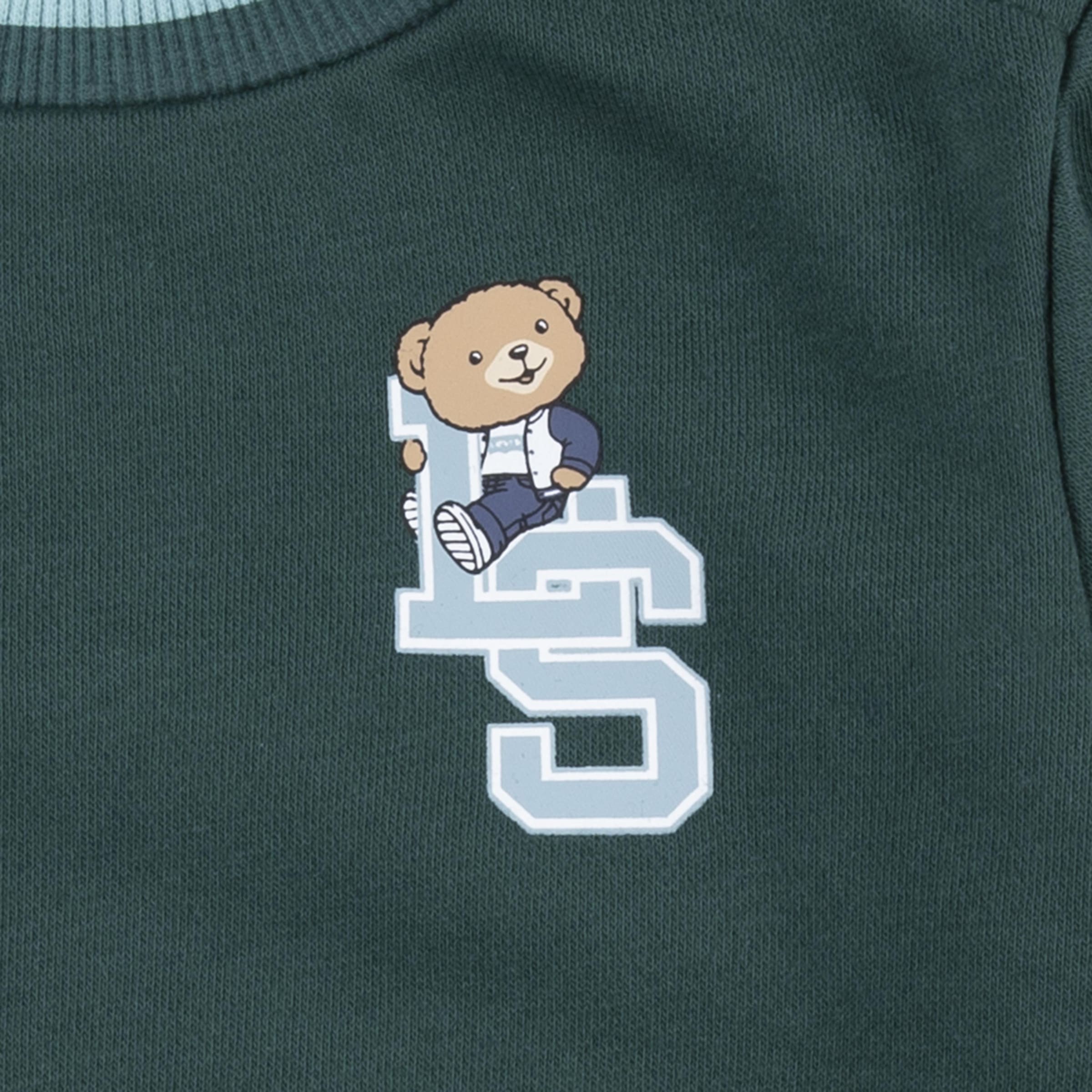 Levi's® Kids Sweatshirt »LVB VARSITY LEVI TIPPED CREW«, mit Bärchenprint, for Boys