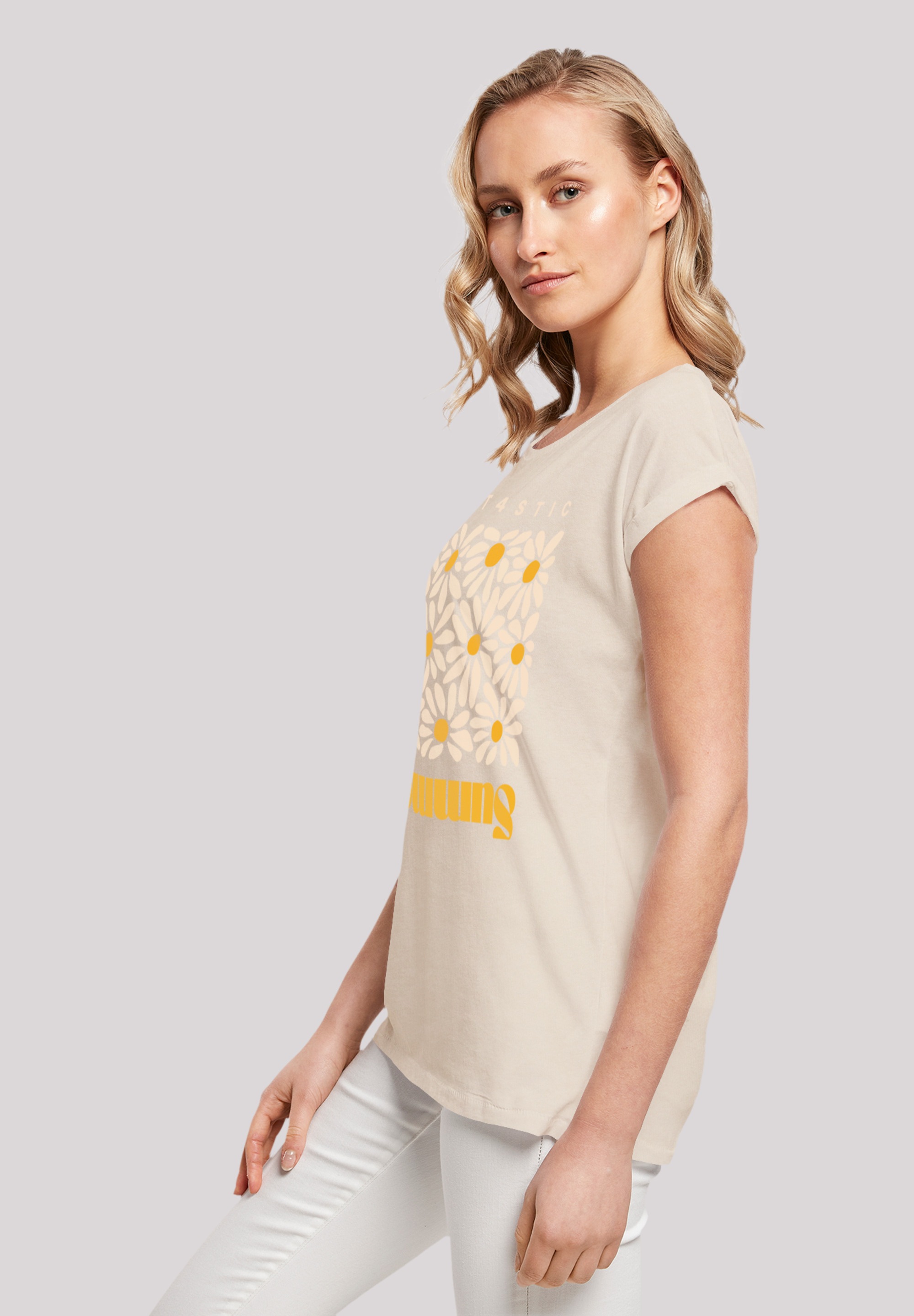 F4NT4STIC T-Shirt »Summer Sunflower«, Print