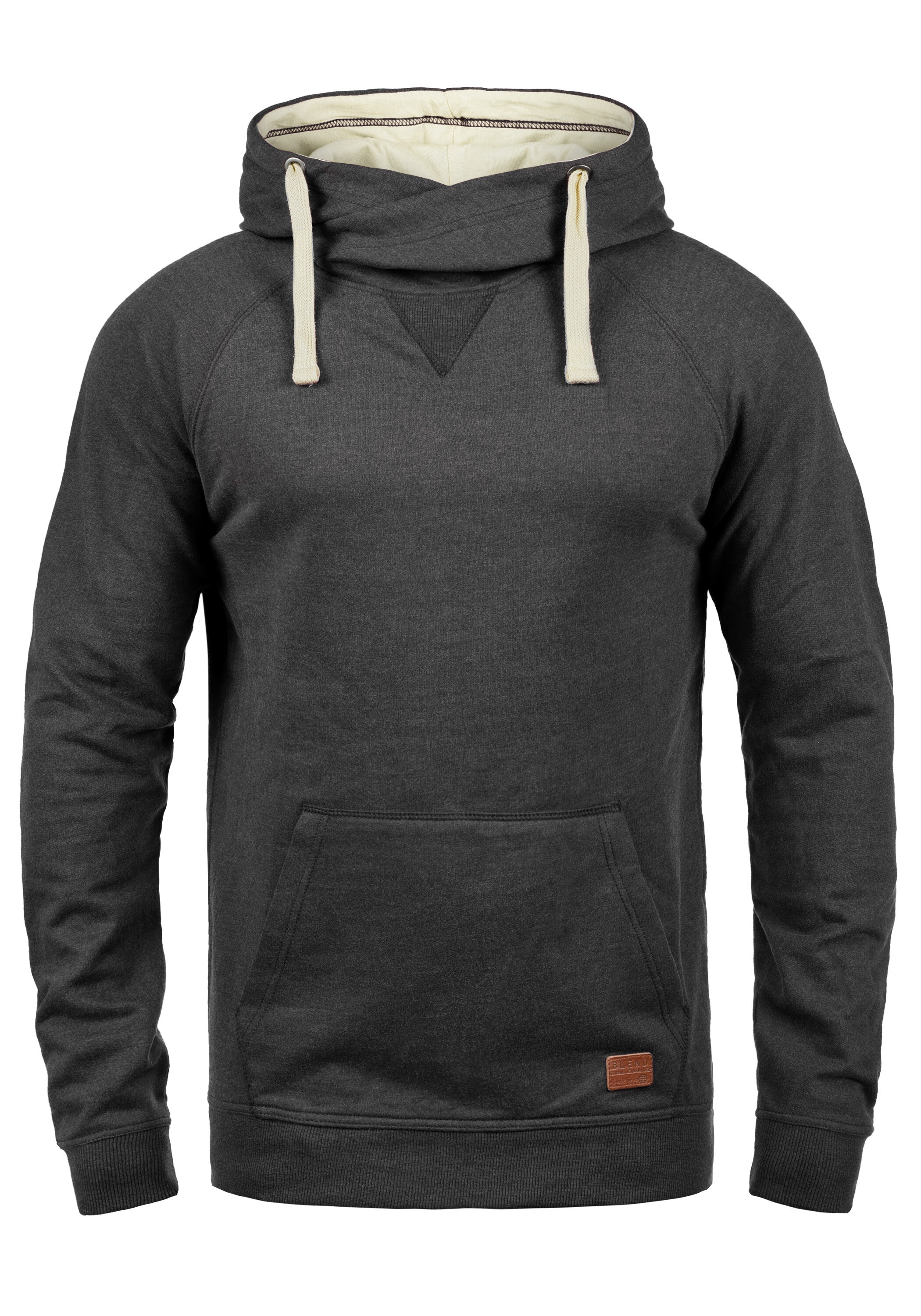 Blend Kapuzenpullover "BHSales" Kapuzensweatshirt mit Cross-Over Kragen günstig online kaufen
