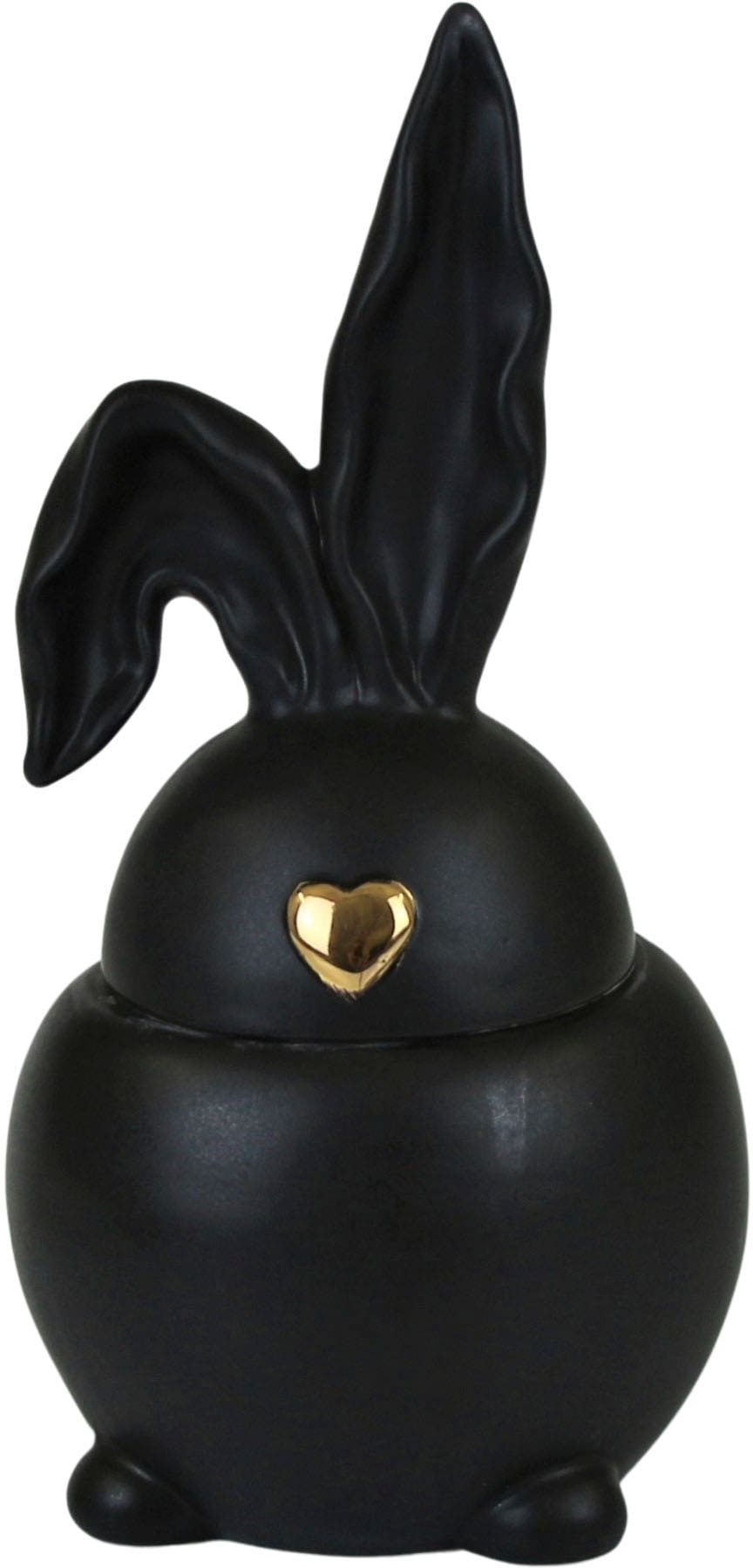 AM Design Osterfigur "Osterhase, Dose "Hase" aus Porzellan, Höhe ca. 23 cm, Frühjahrsdeko", Dekofigur, Ostern, Osterdeko