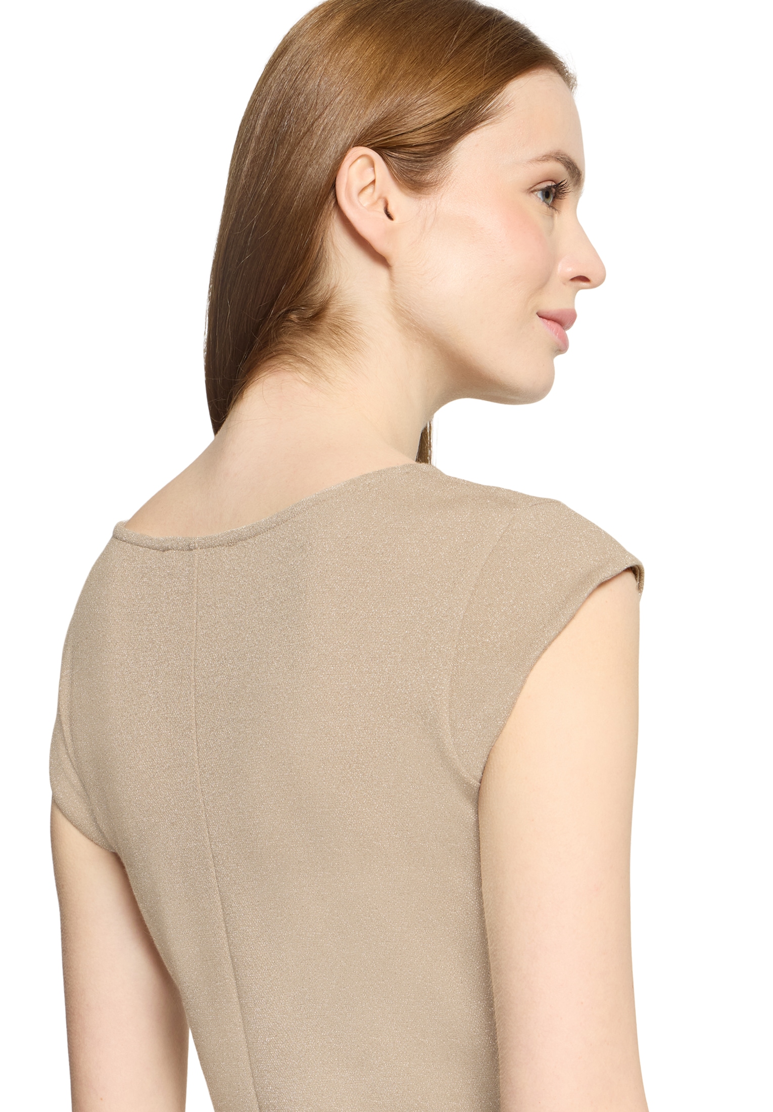 Cartoon Kurzarmshirt »Damen mit Lurexfaden« 1