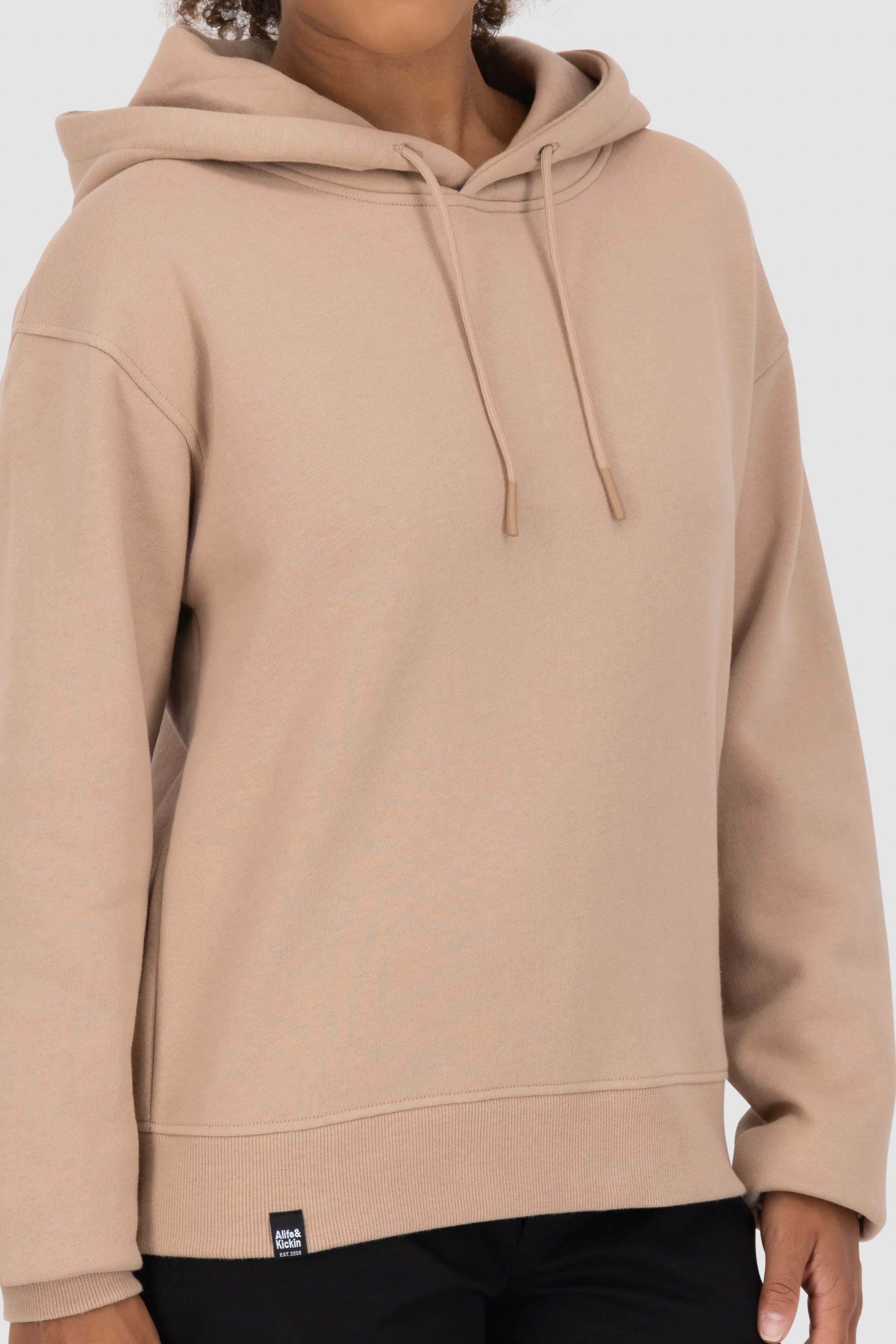 Alife & Kickin Kapuzensweatshirt »Damen ThaneeAK A«, Basic Hoodie Kapuzenpullover, Sweatshirt mit Kapuze