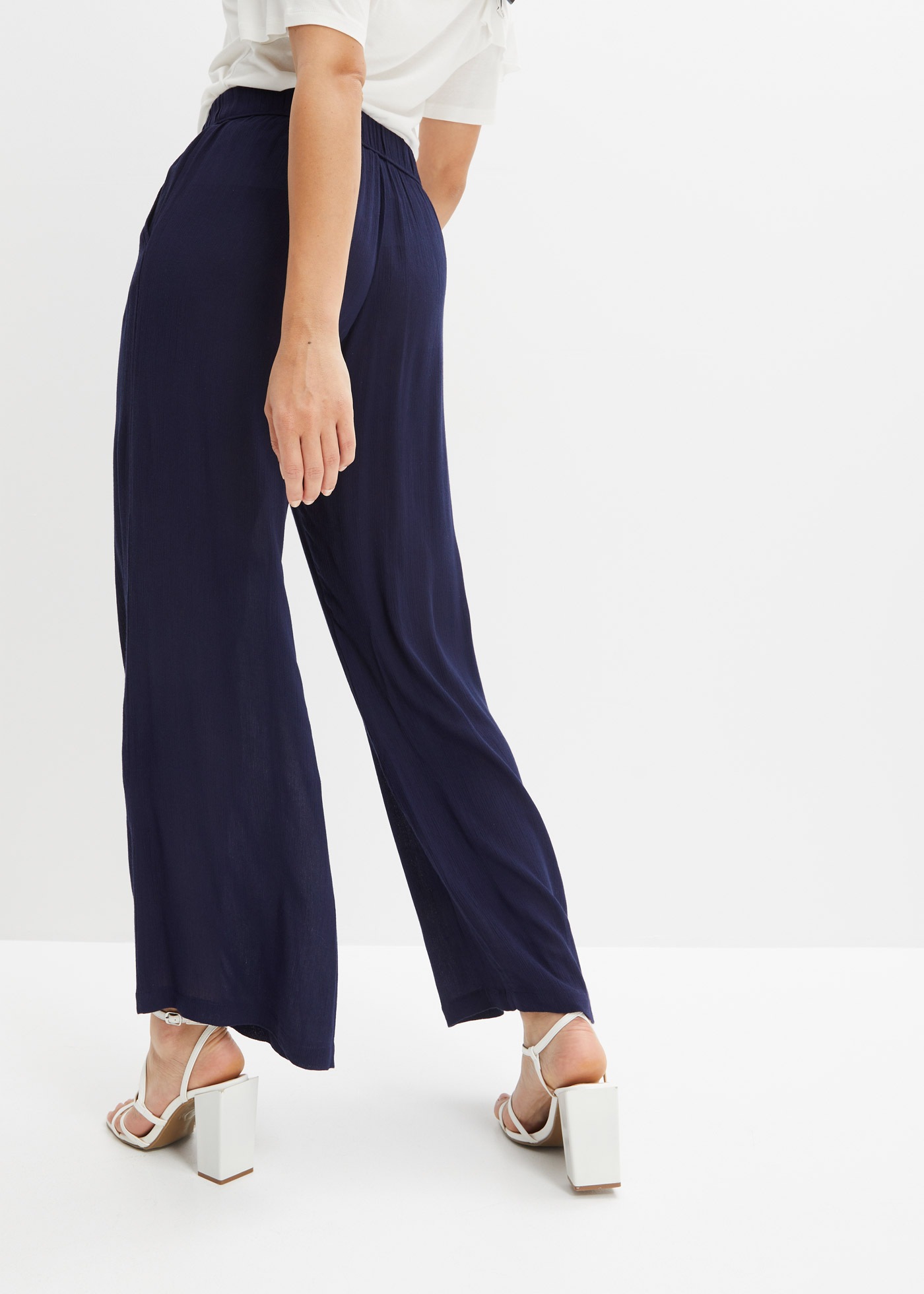 bonprix Marlene-Hose "Marlenehose aus fließender Viskose" Marlenehose aus f günstig online kaufen