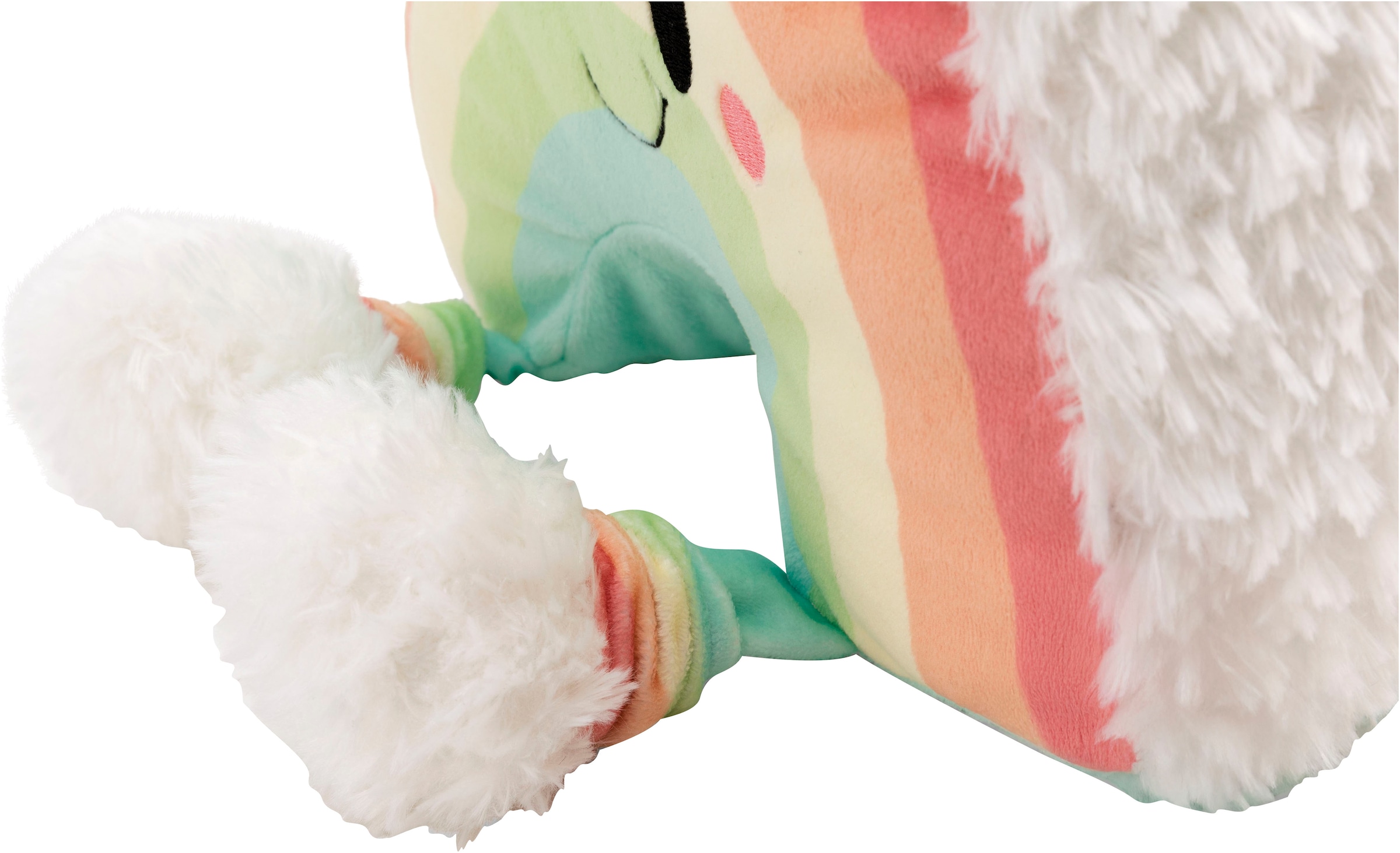 Nici Kuscheltier »Classic Bear, Regenbogen Nibsi, 28 cm schlenkernd«, schlenkernd; enthält recyceltes Material (Global Recycled Standard)