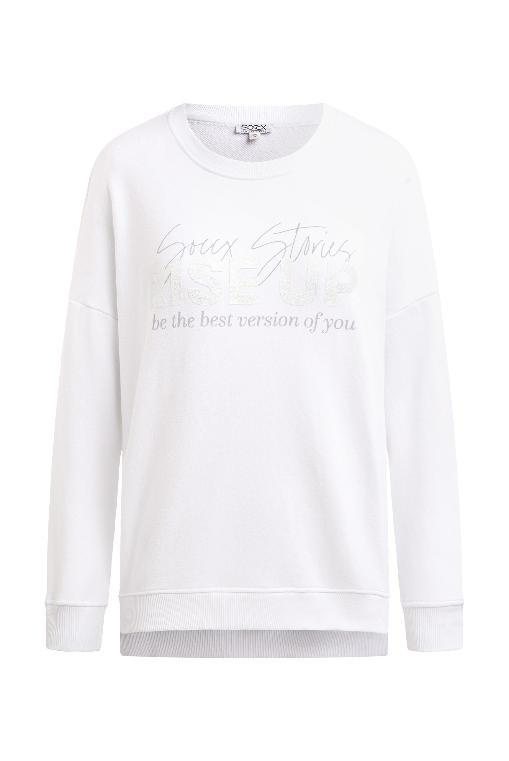 SOCCX Sweater, mit Seitenschlitze günstig online kaufen
