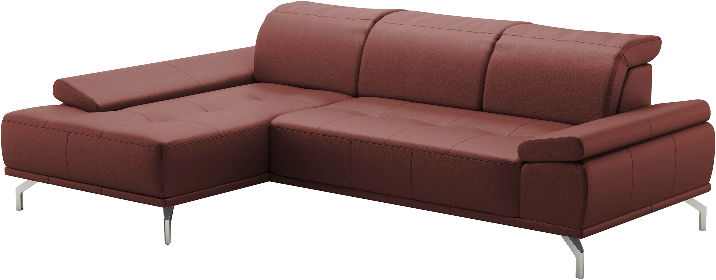 Places of Style Ecksofa »Caluna«, Inkl.Sitztiefenverstellung