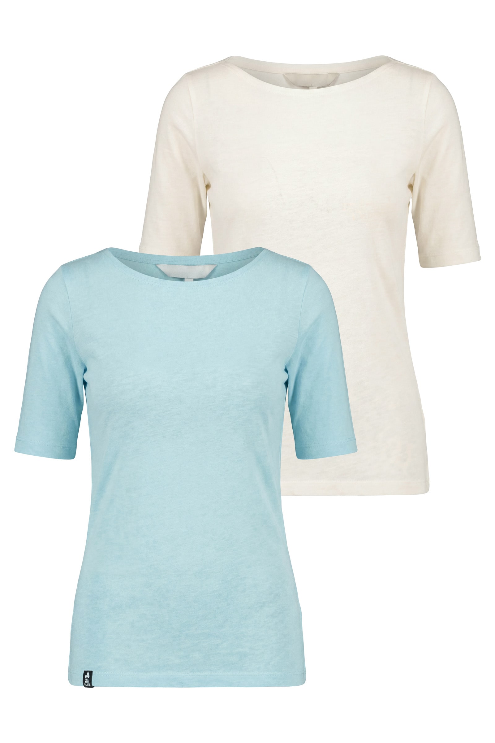 Alife & Kickin leichtes Sommer-Top aus Bio-Baumwolle mit Halbarm