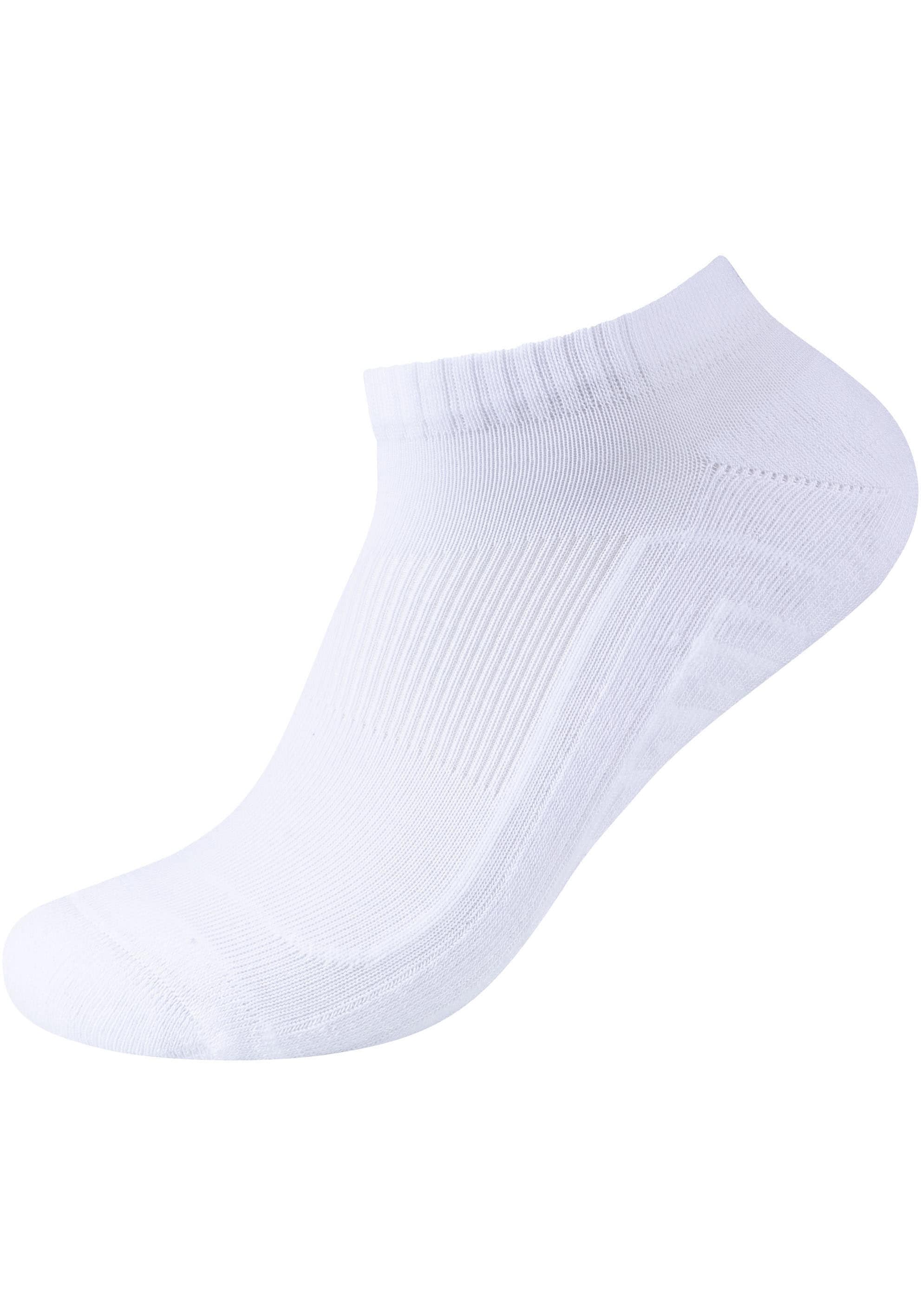 Camano Kurzsocken »ca-soft«, (6 Paar), mit verstärktem Zehenbereich