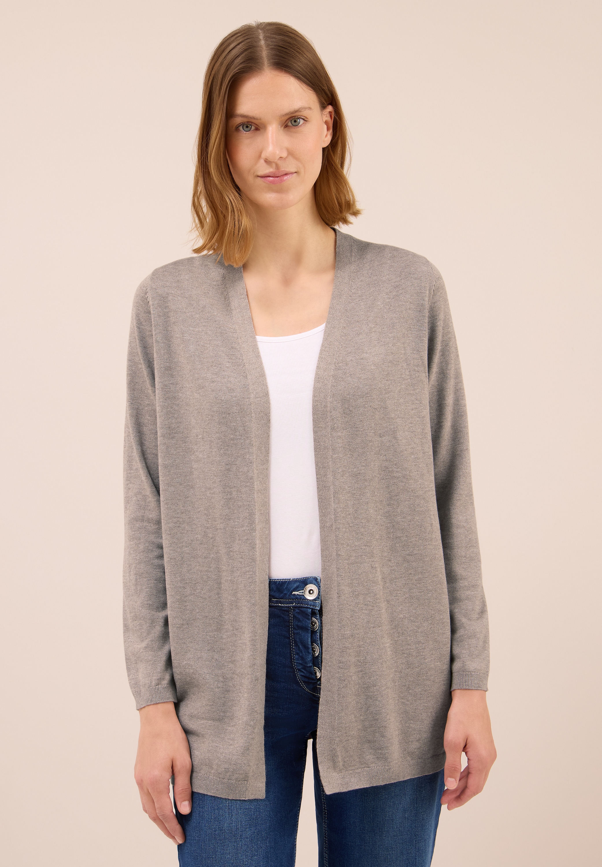 Cecil Longstrickjacke, im soften Baumwoll-Mix günstig online kaufen