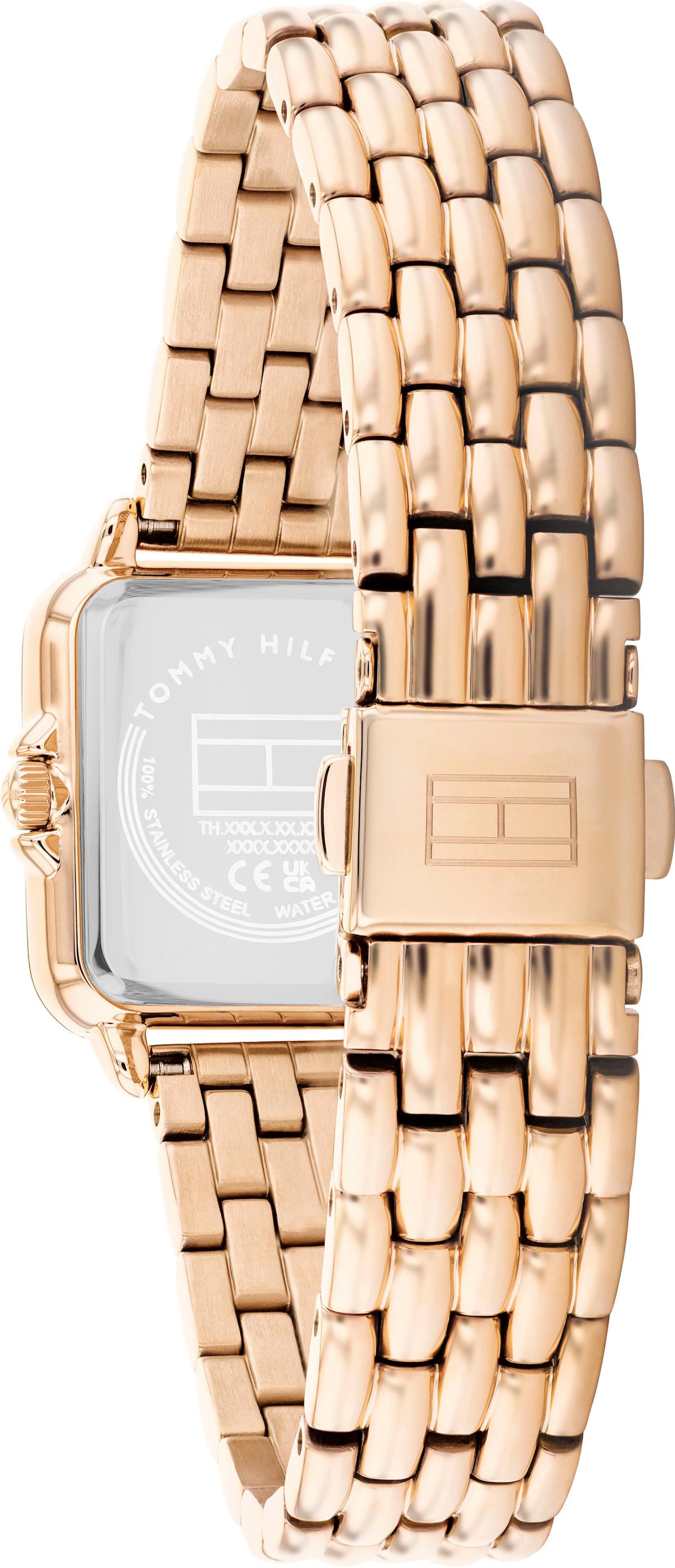 Tommy Hilfiger Quarzuhr »MIA«, Armbanduhr, Damenuhr, Edelstahlarmband, analog