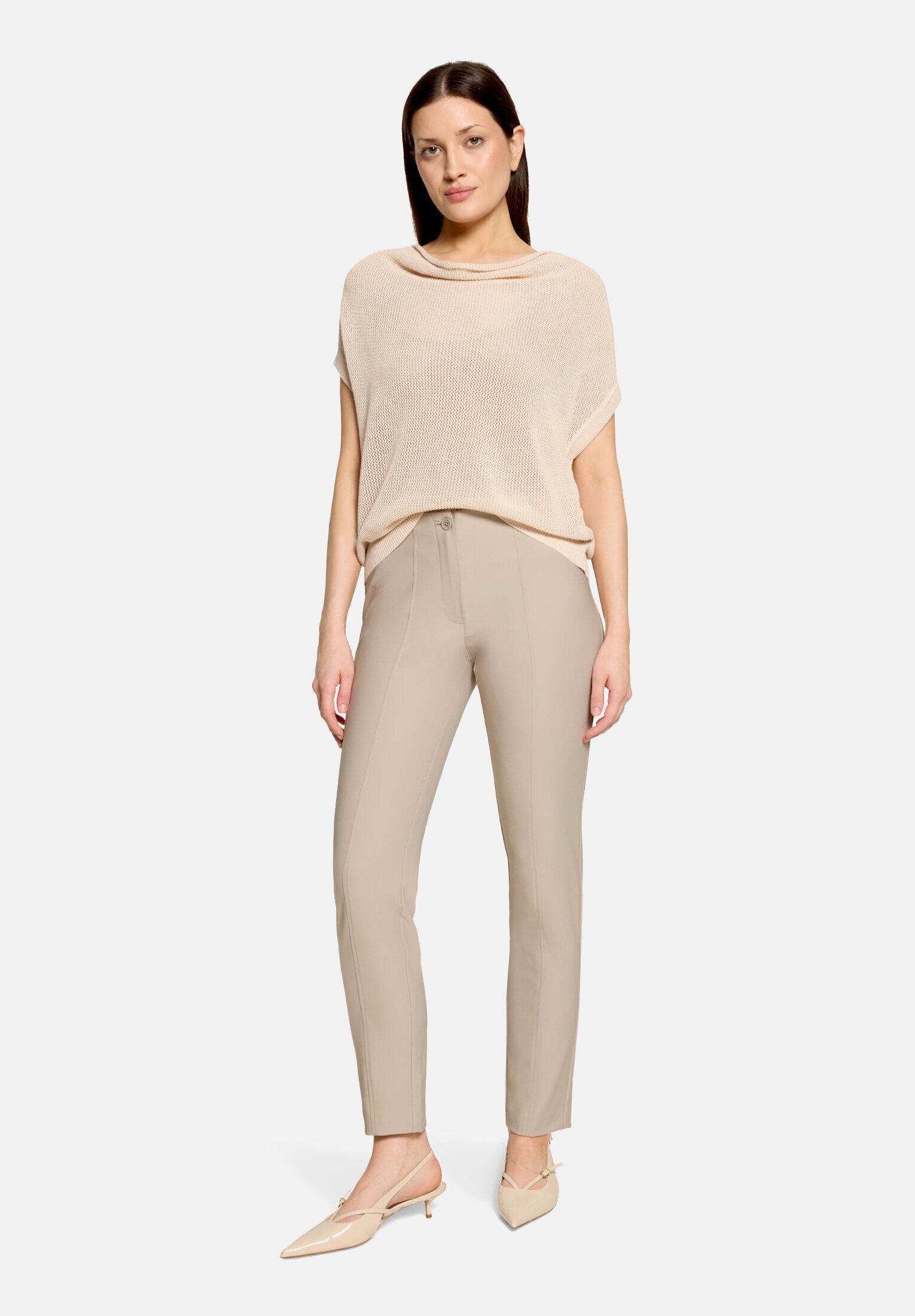 Betty Barclay Bügelfaltenhose "Damen Slim Fit" Material