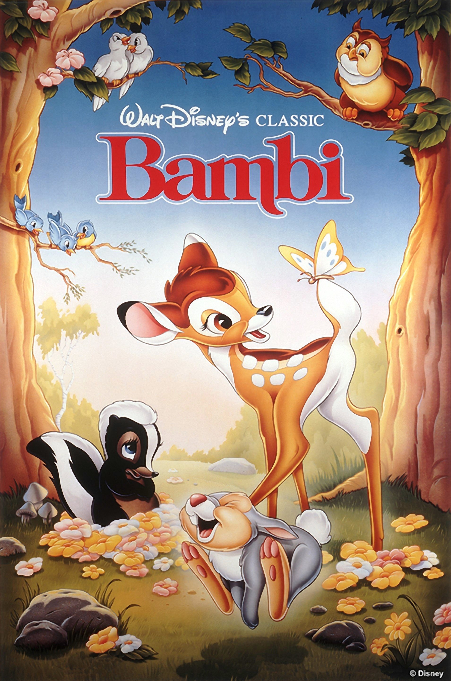 Leinwandbild »Bambi«, Disney, 50 x 70 cm