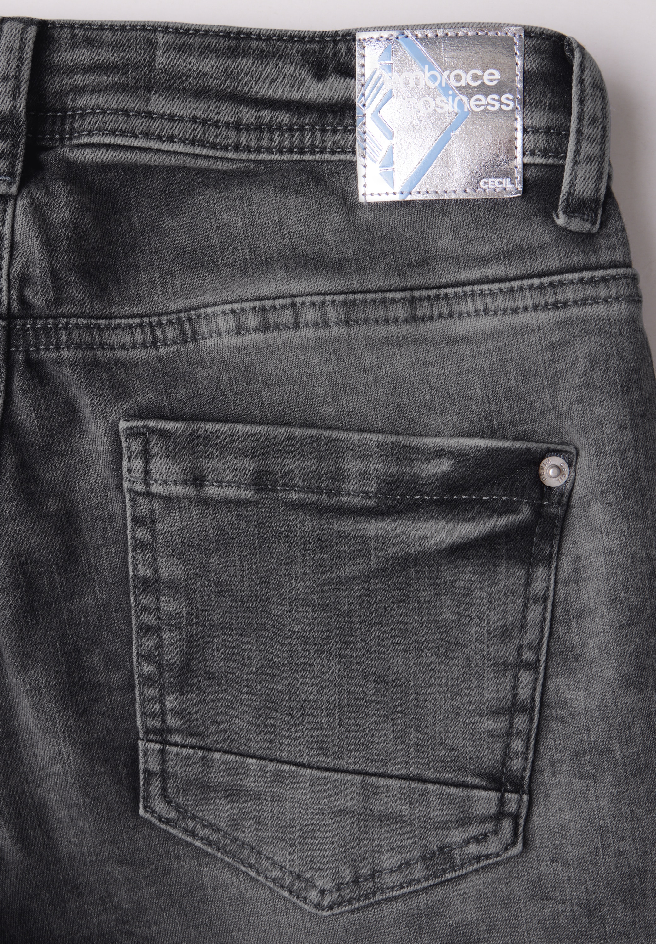 Cecil Comfort-fit-Jeans, Middle Waist