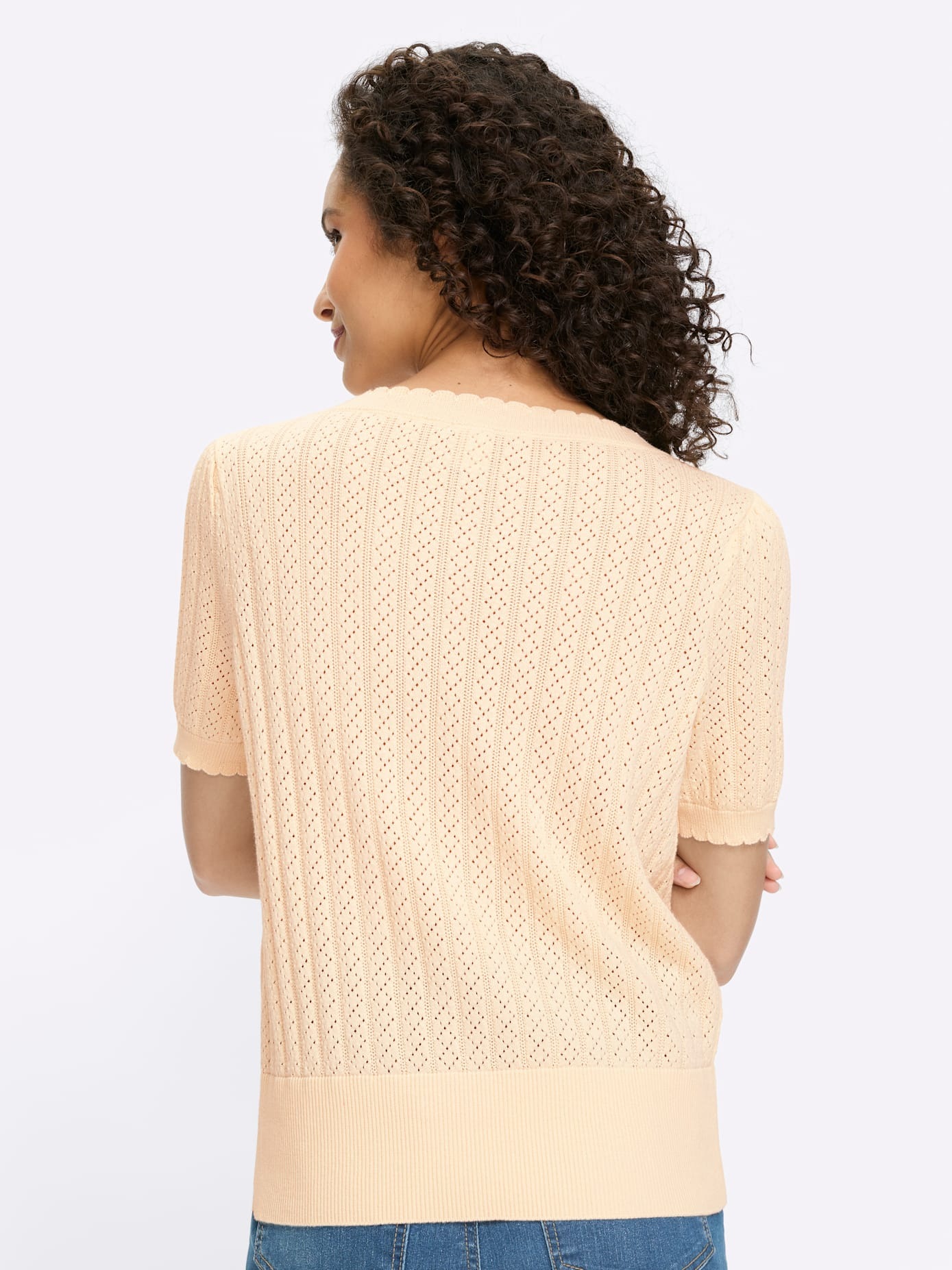 Thumbnail - heine Kurzarmpullover "Pullover"