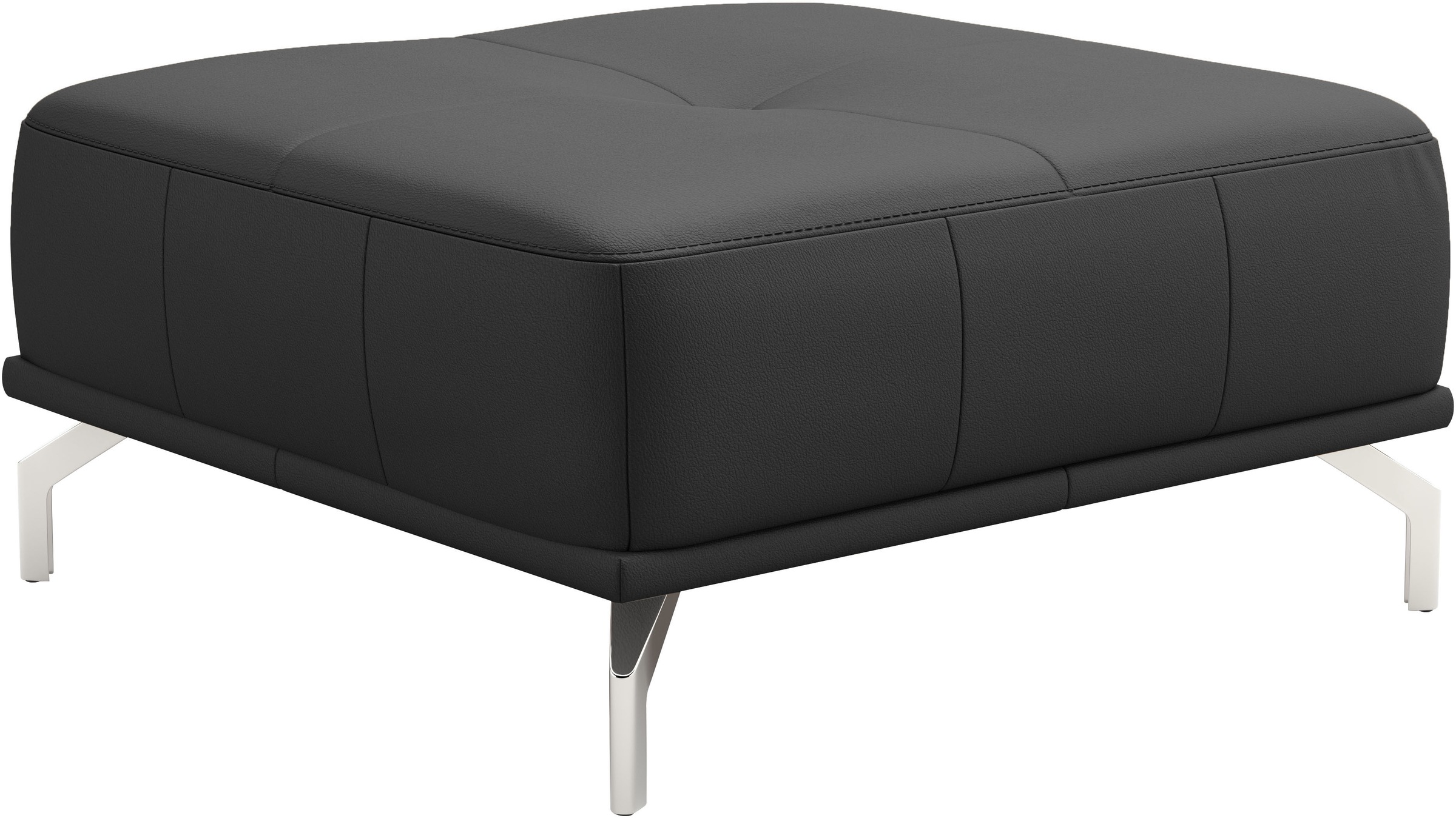 Home affaire Polsterhocker "Caluna" moderner Sitzhocker in hochwertiger Ver günstig online kaufen