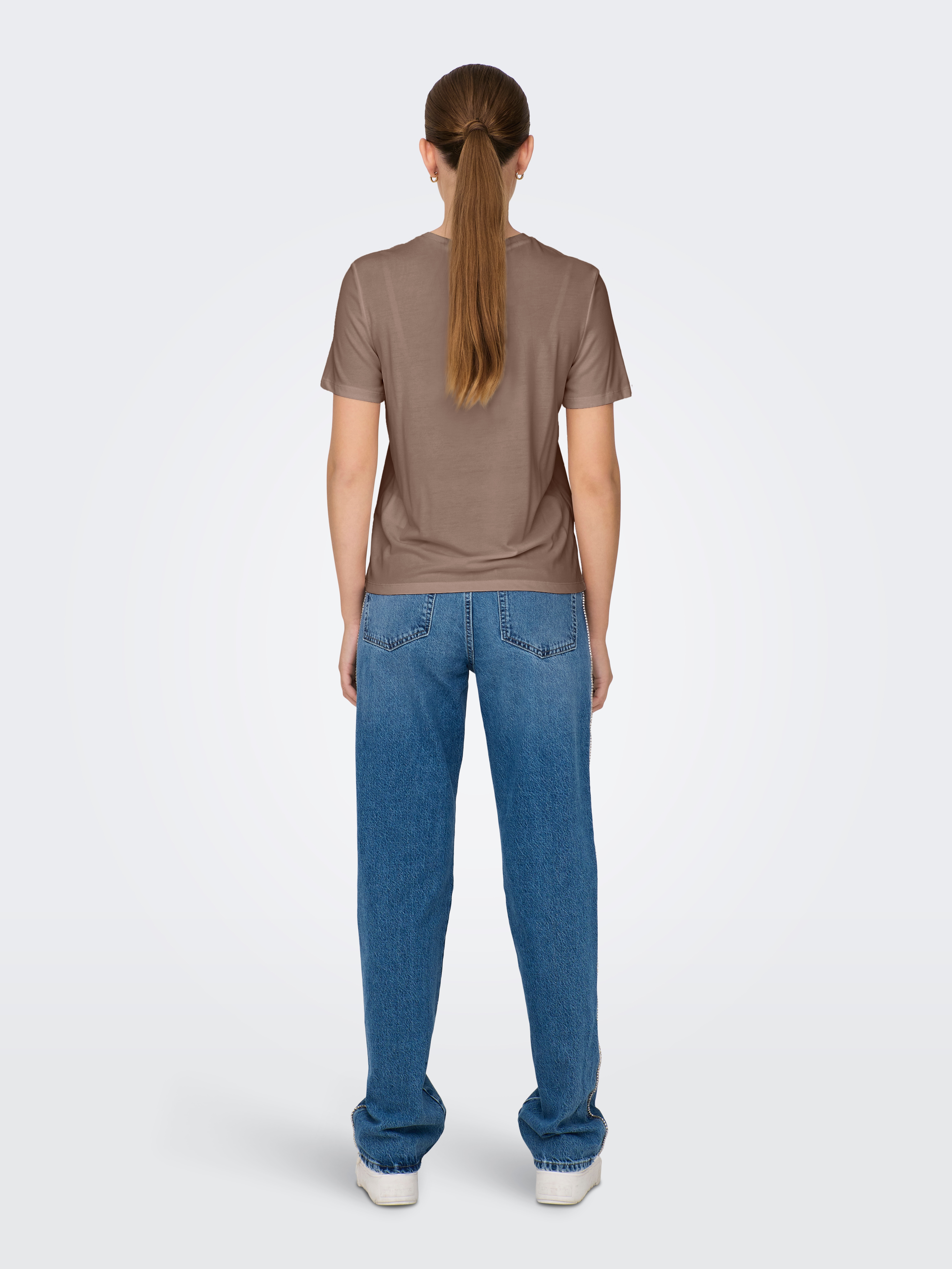 ONLY Kurzarmshirt "ONLFREE LIFE MODAL S/S ATELIER TOP JRS" günstig online kaufen