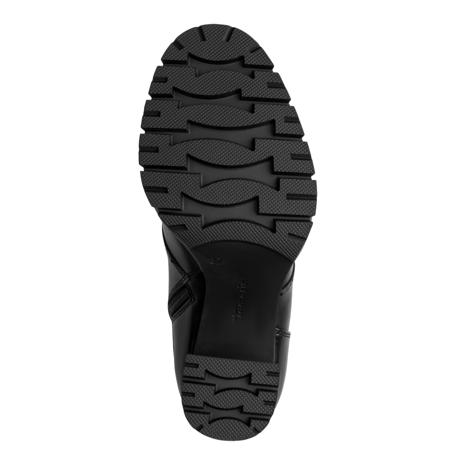 Tamaris Schnürstiefelette  Blockabsatz, Schnürboots mit Ziernähten