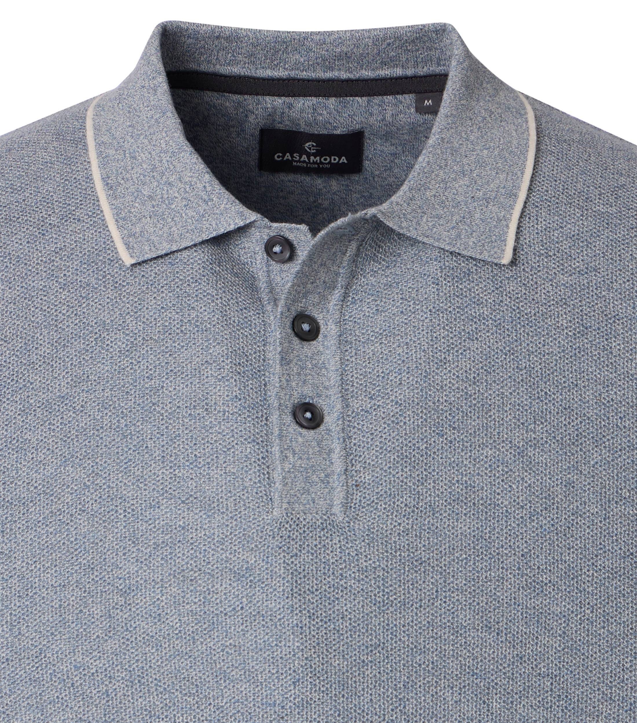 CASAMODA Poloshirt »CASAMODA Polo-Shirt uni«