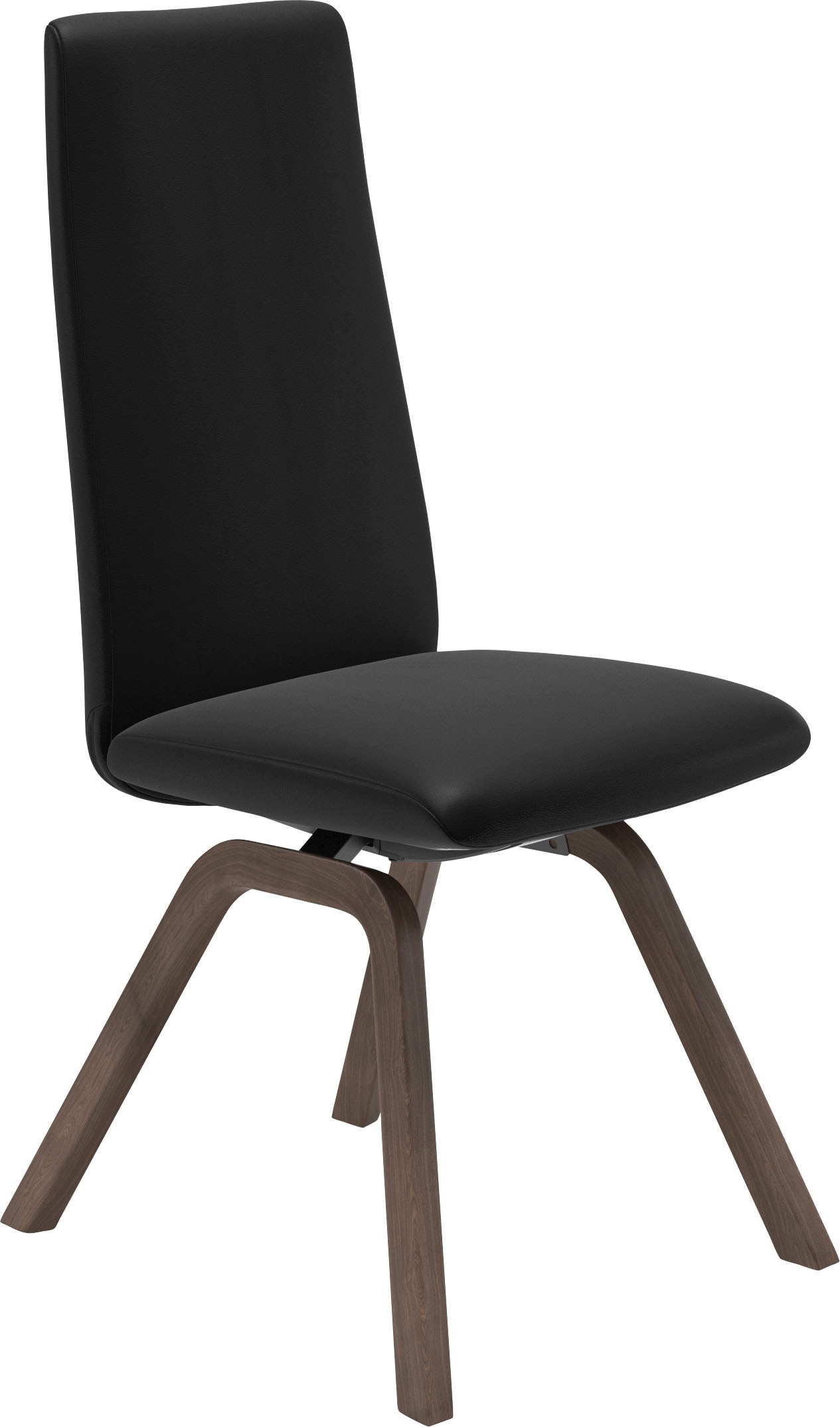 Stressless Polsterstuhl "Laurel" () High Back, Größe M, mit schräggestellten Beinen in Walnuss