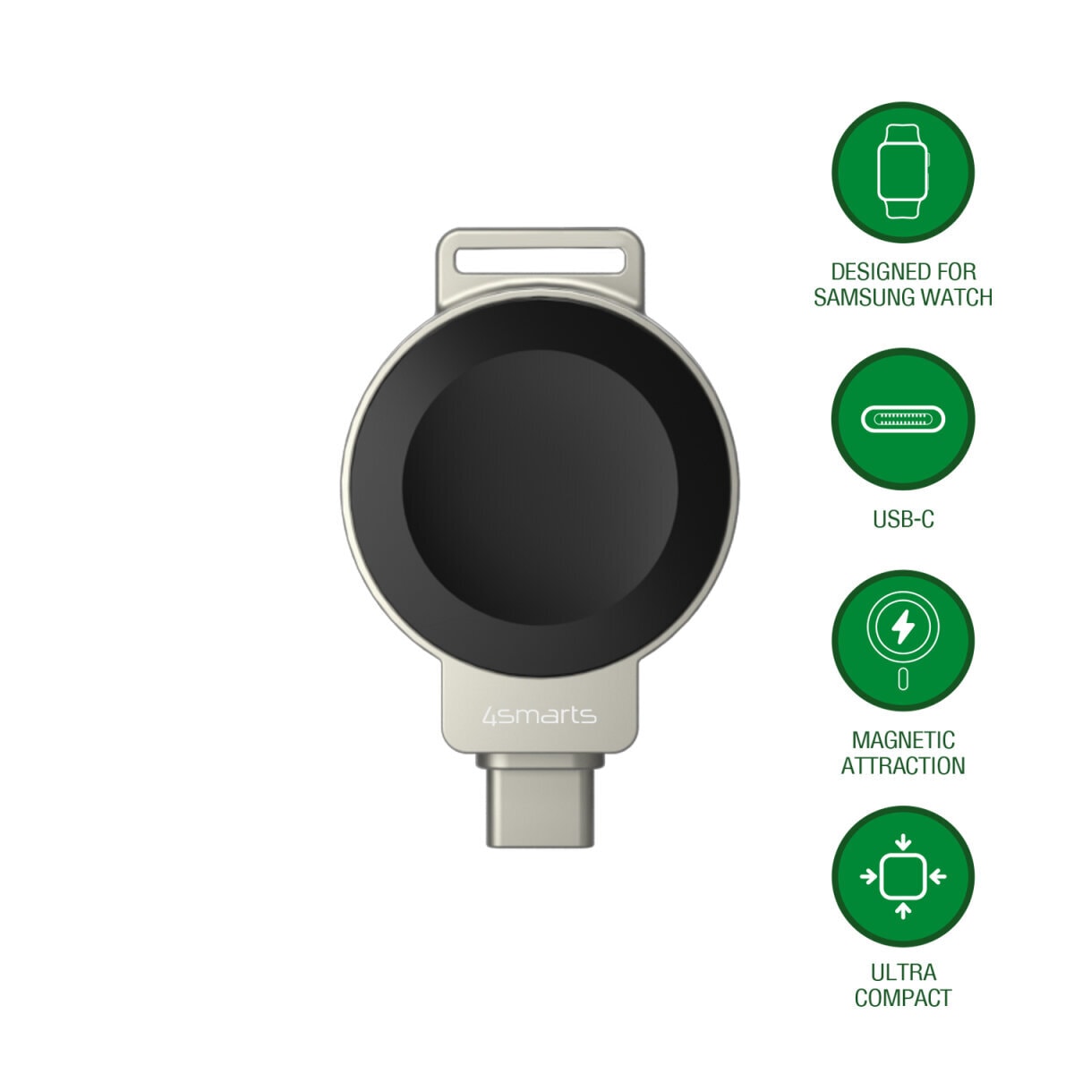 4smarts Wireless Charger »Wireless Charger für Samsung Watch«