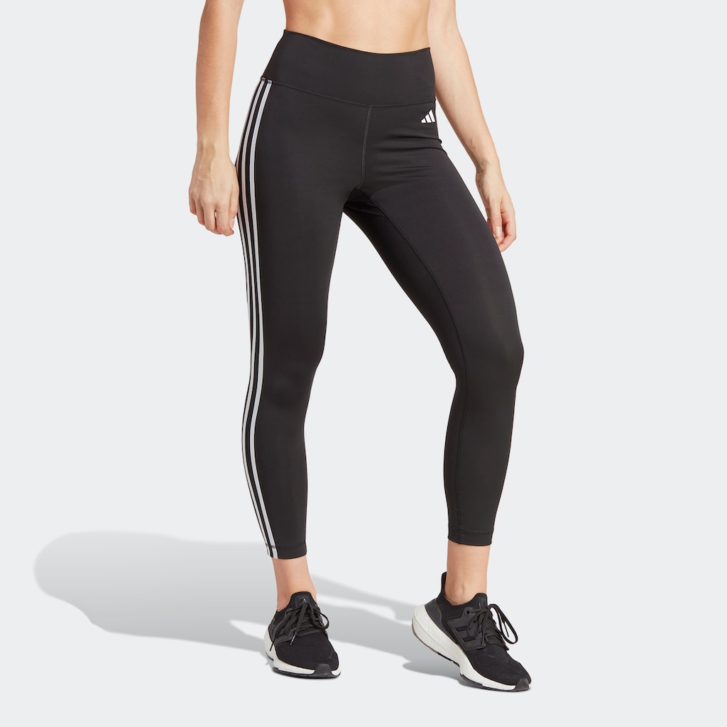 adidas Performance Trainingstights »TRAIN ESSENTIALS 3-STREIFEN HIGH-WAISTED«, (1 tlg.)