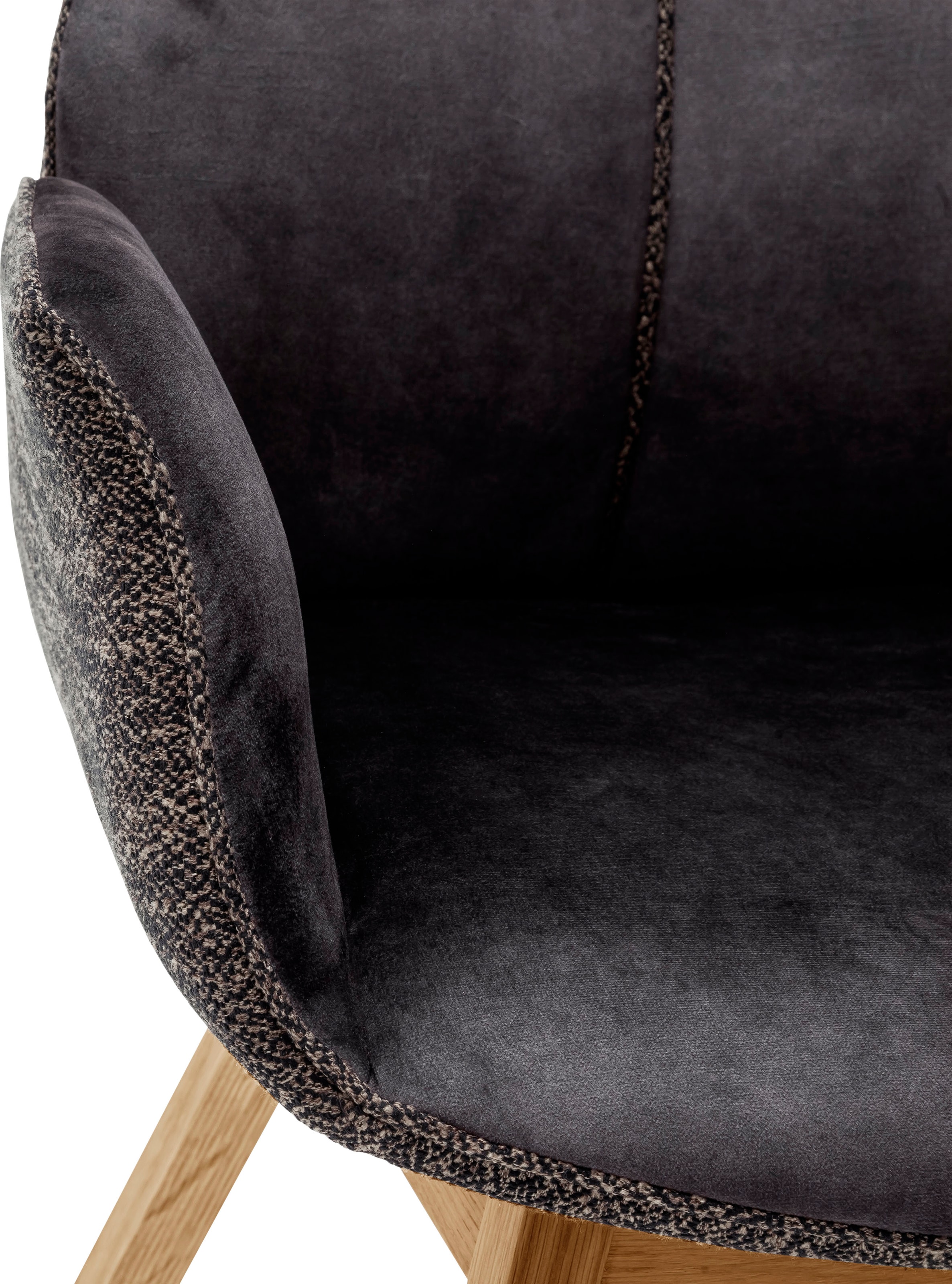 MCA furniture Armlehnstuhl »Tacoma« (Set) 2 Stk.2er Set in Vintage Veloursoptik, 180° drehbar, bis 120 kg belastbar