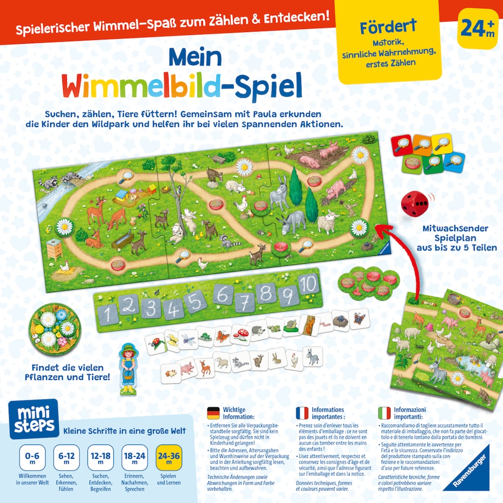 Ravensburger Spiel »ministeps® Mein Wimmelbild-Spiel«