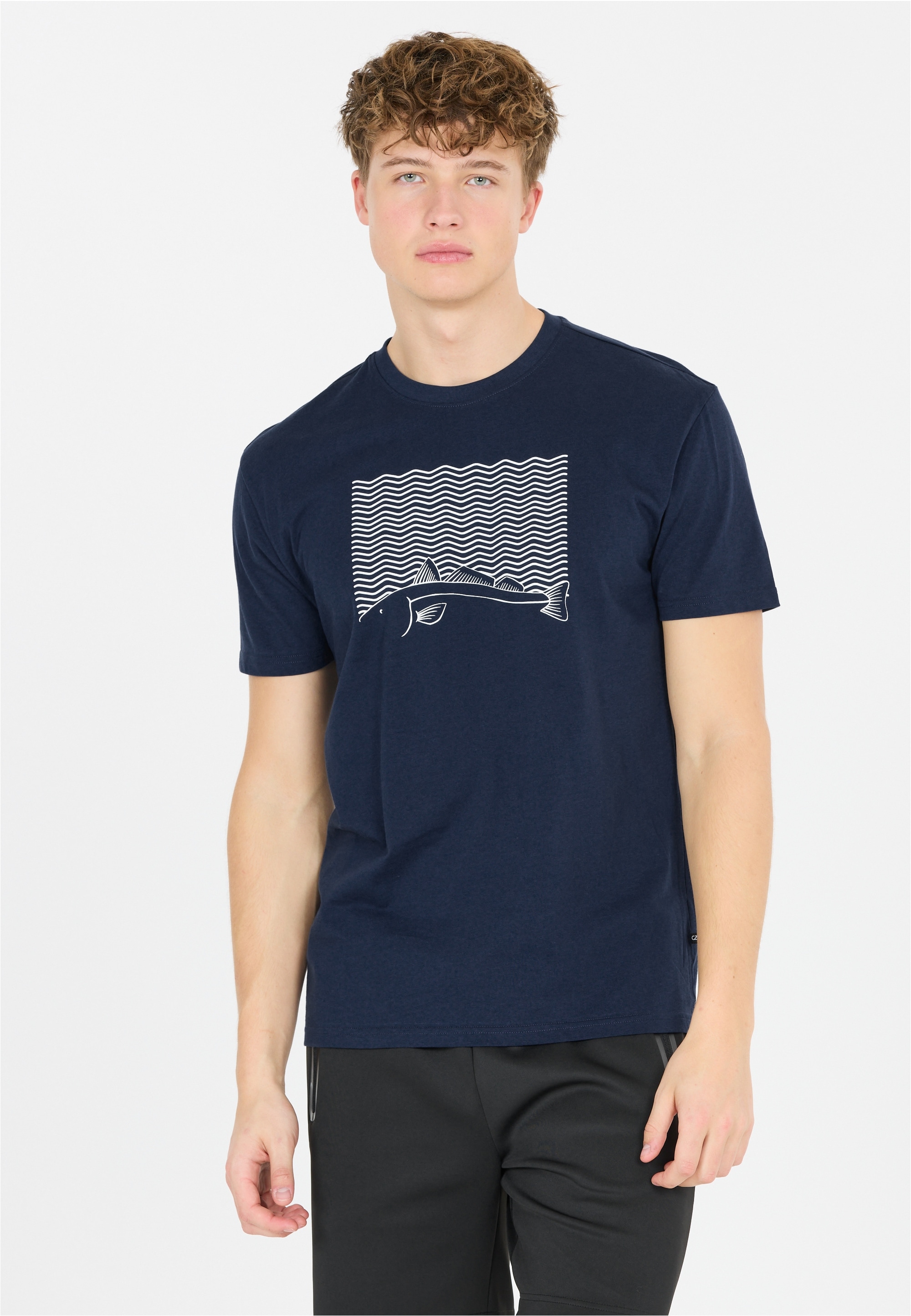 CRUZ T-Shirt "Gander", aus atmungsaktiver Baumwolle mit modischem Print günstig online kaufen