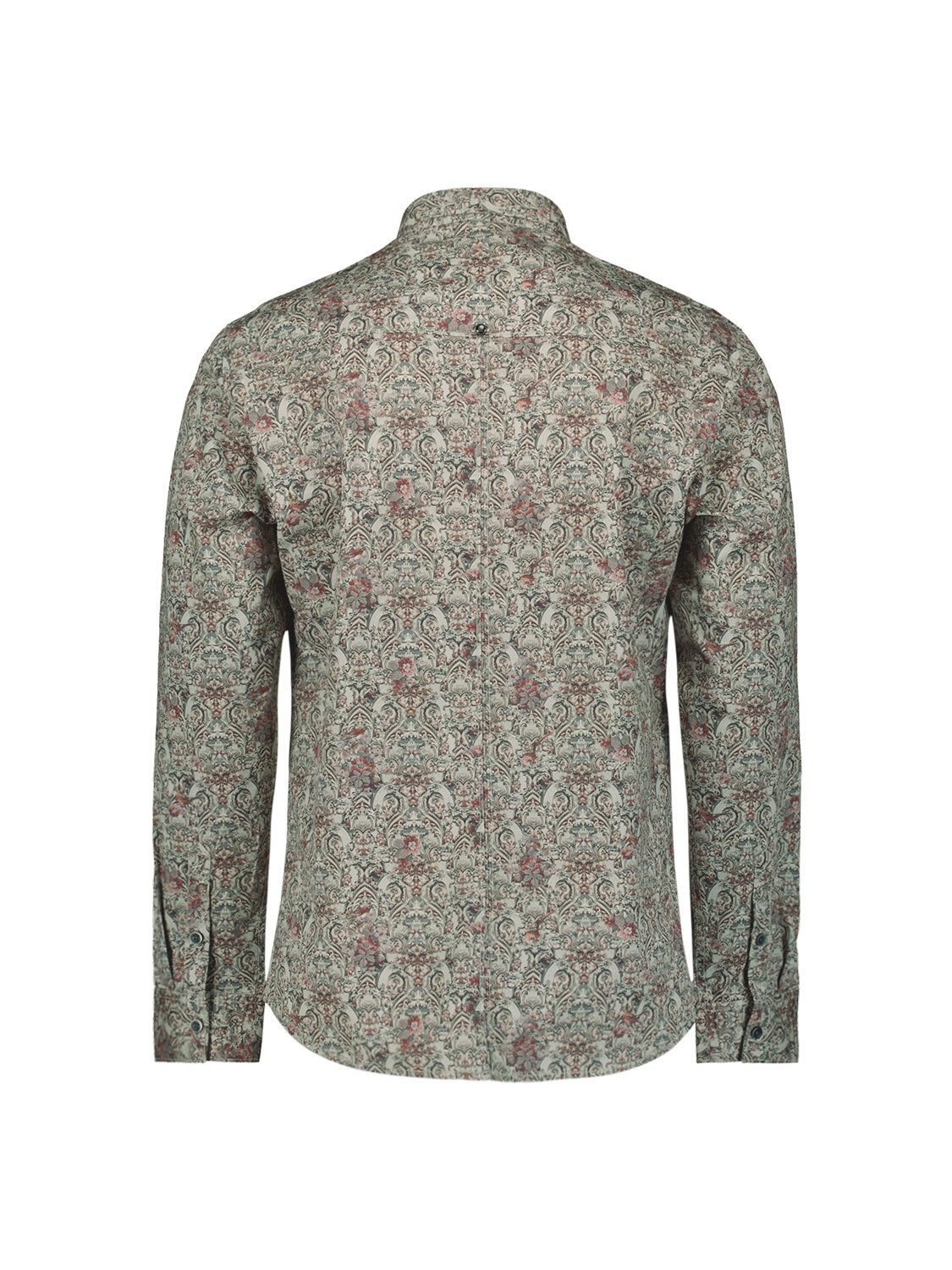 NO EXCESS Langarmhemd »No Excess Bedrucktes Hemd Shirt Stretch Allover Printed«