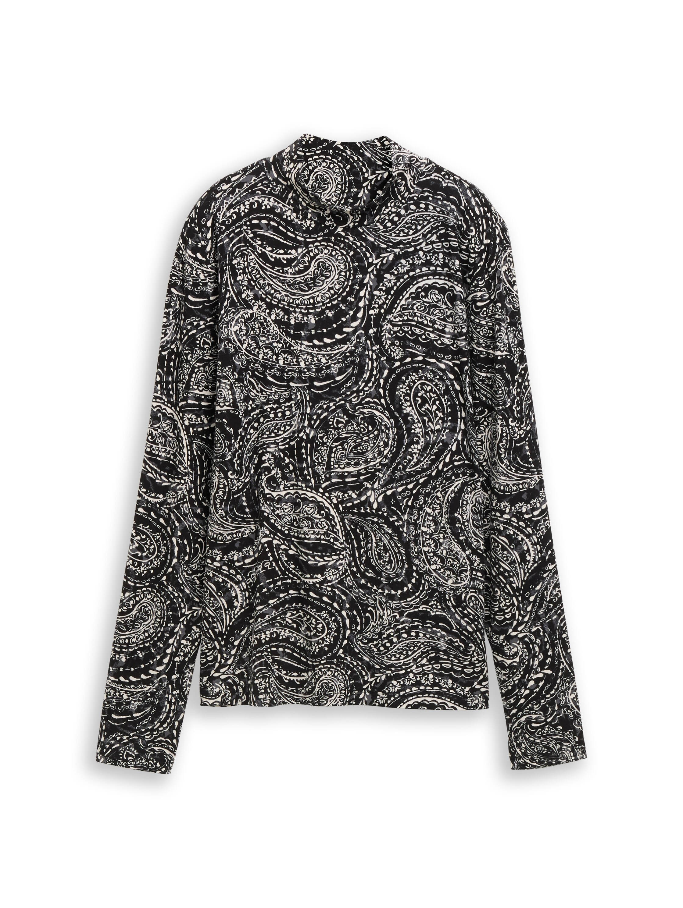 TOM TAILOR Langarmshirt »Fied« mit All-Over Print