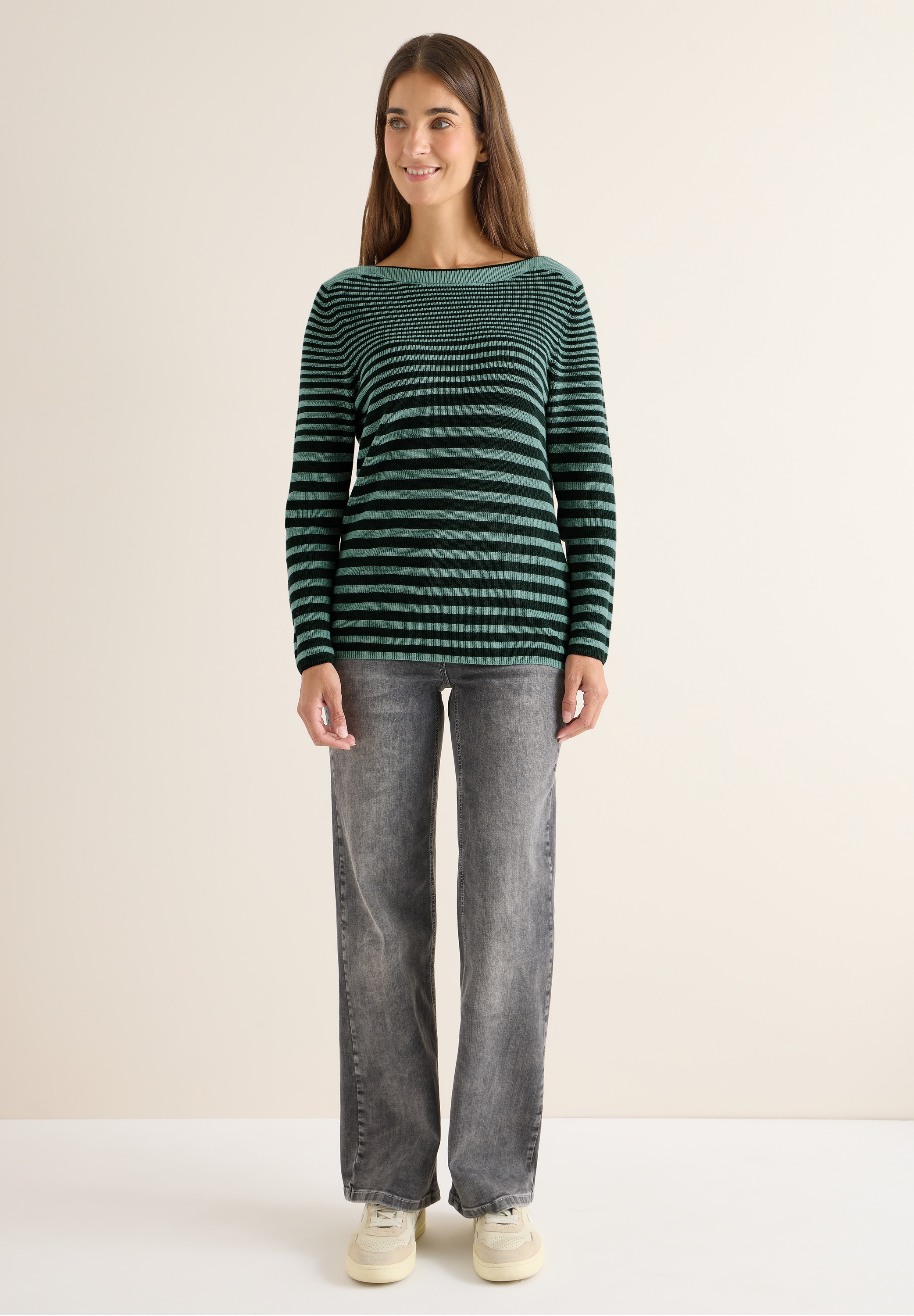Cecil Strickpullover, aus reiner Baumwolle