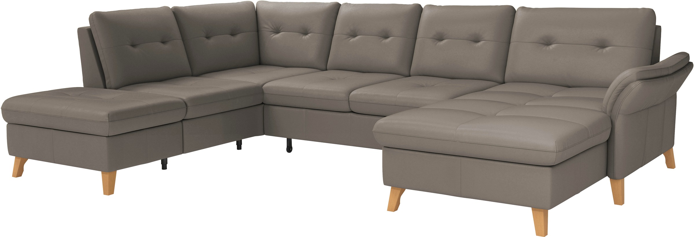 sit&more Wohnlandschaft »Göteborg«, inkl. Sitztiefenverstellung, wahlweise mit Bettfunktion & Bettkasten