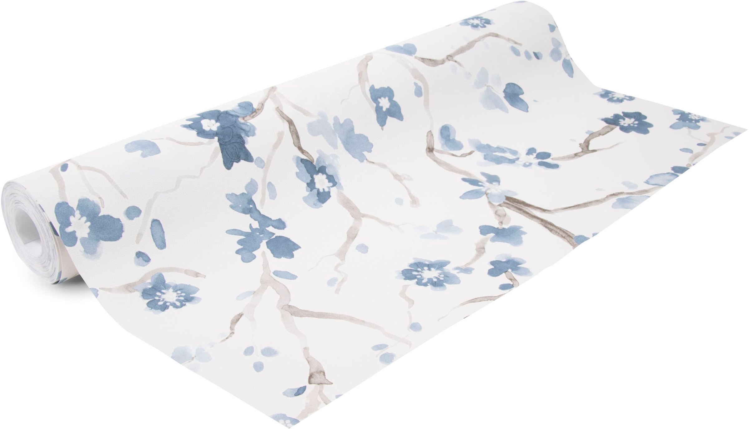 Superfresco Easy Vliestapete, Uni Blau - 10mx53cm