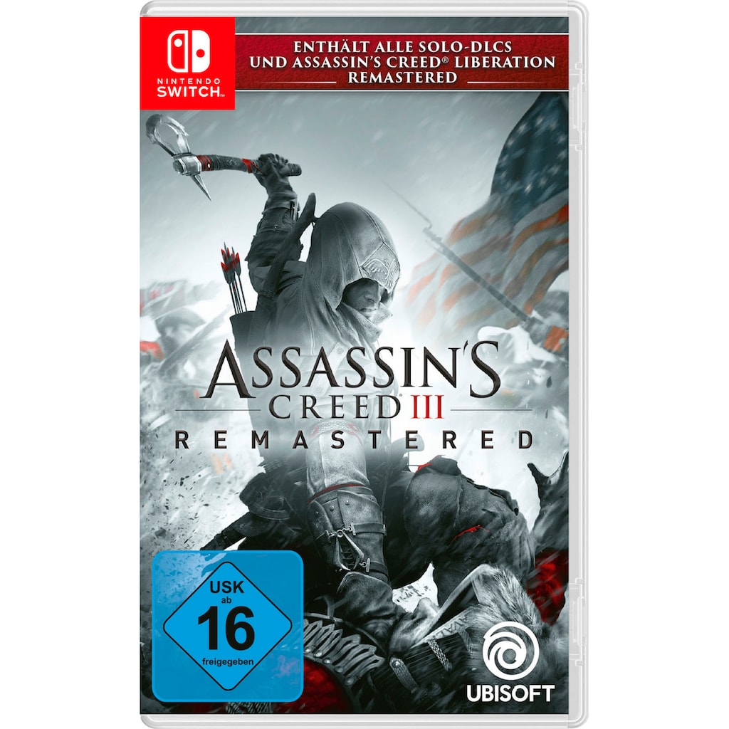 UBISOFT Spielesoftware »Assassins Creed 3 Remastered«, Nintendo Switch