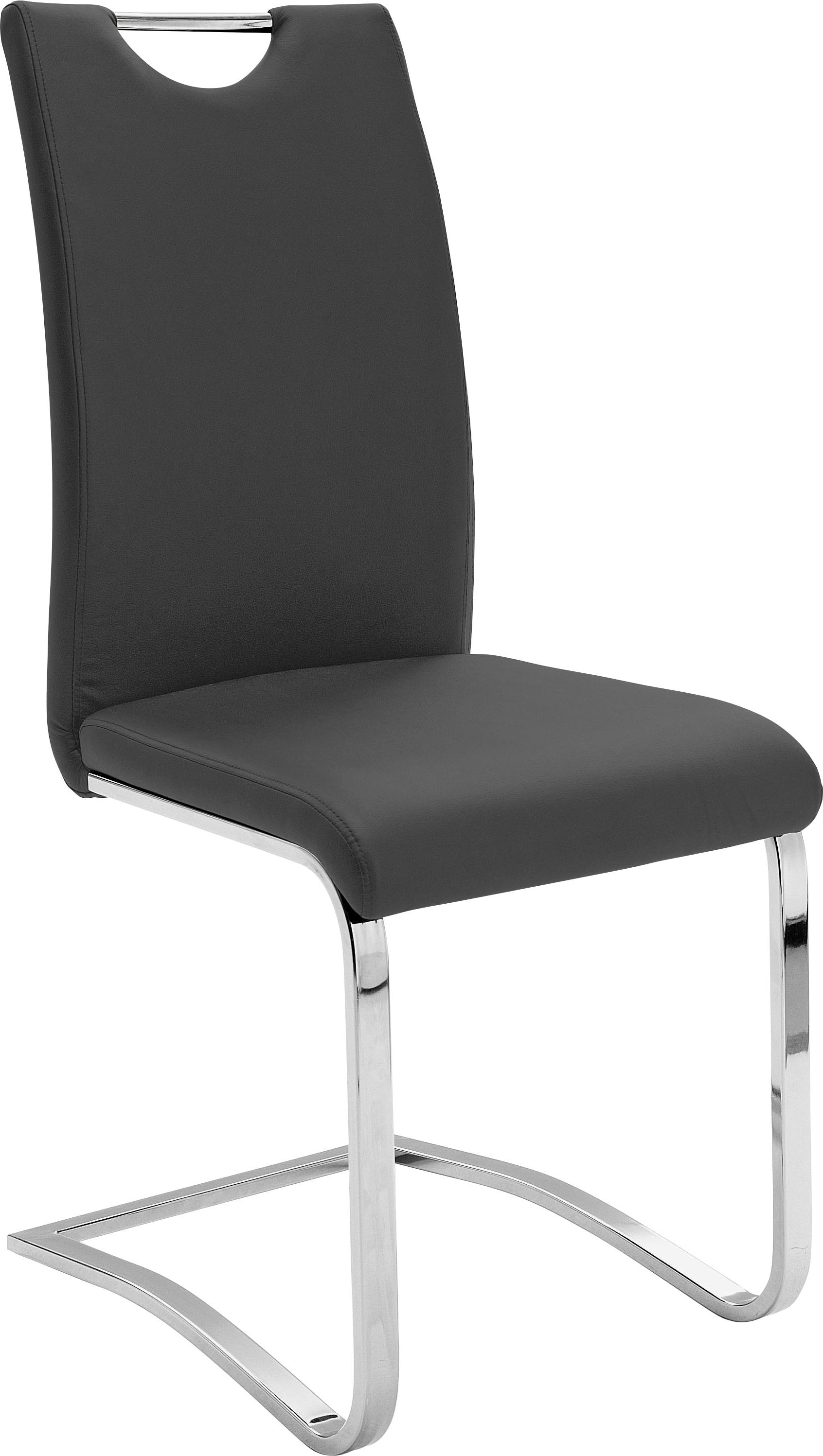MCA furniture Freischwinger »Köln«, (Set), 4 St., Kunstlederbezug, Komfortsitzhöhe, Stuhl belastbar bis 120 kg